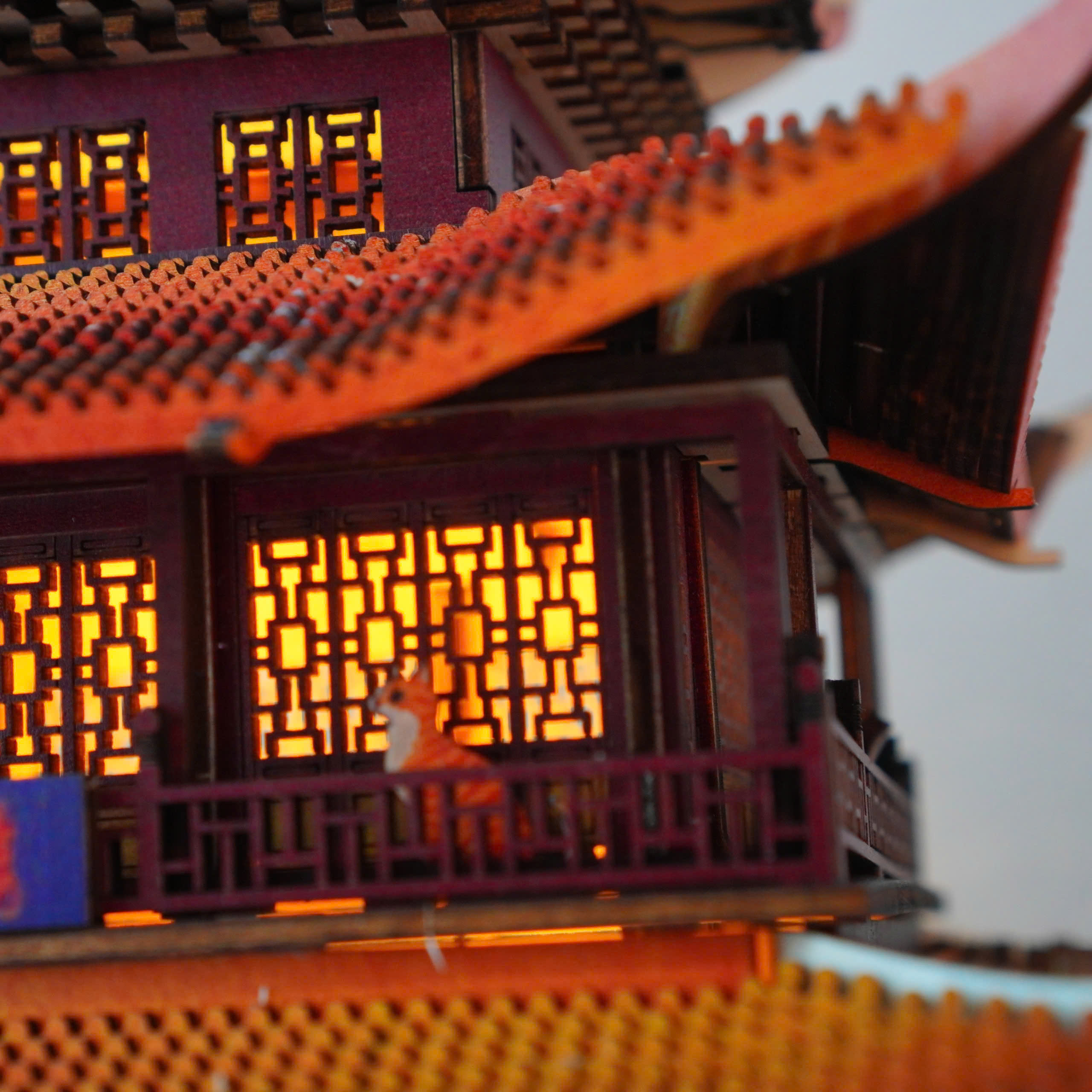 Mô hình Halom Tháp Nhạc Dương - YueYang Tower DIY