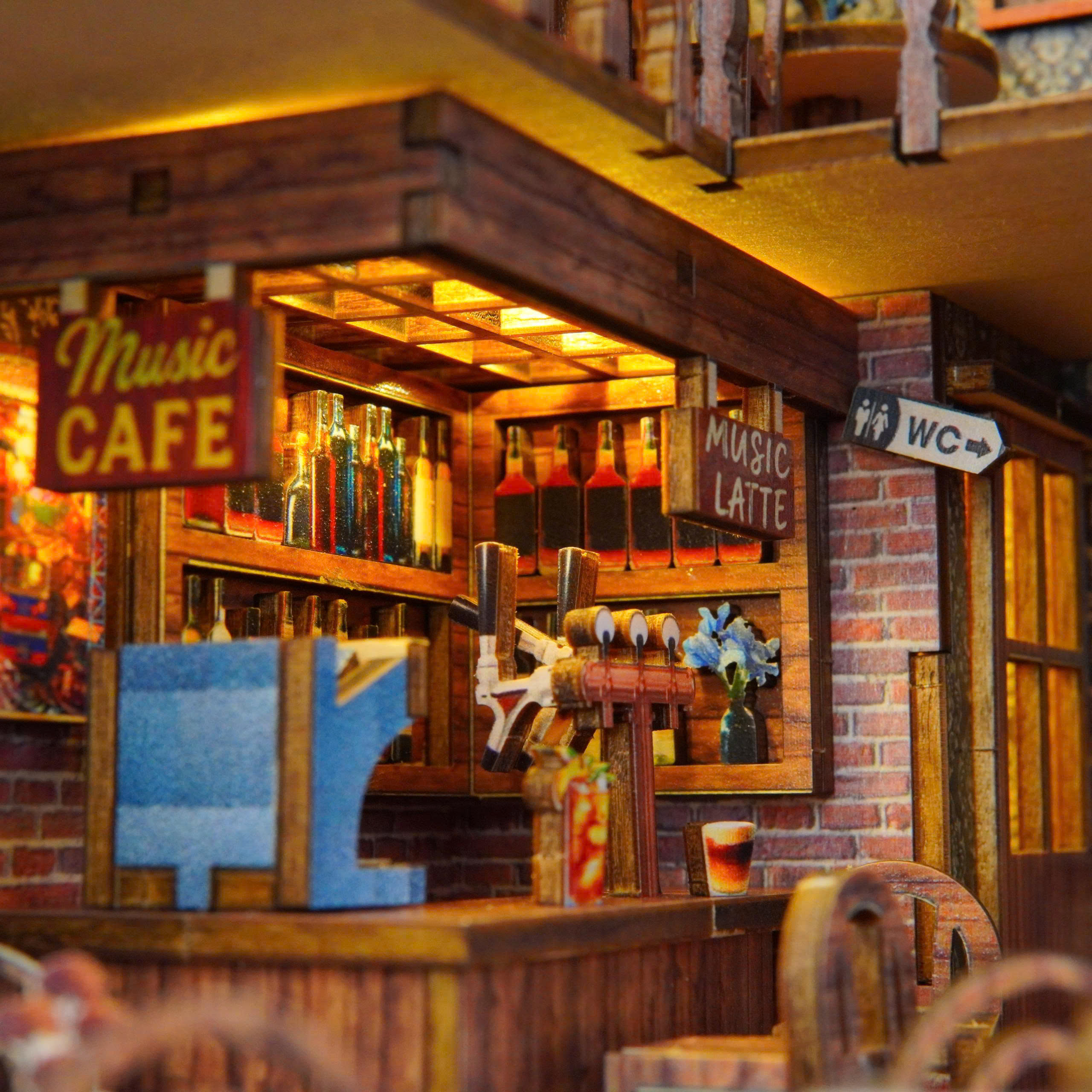 Mô hình Halom Coffee music DIY