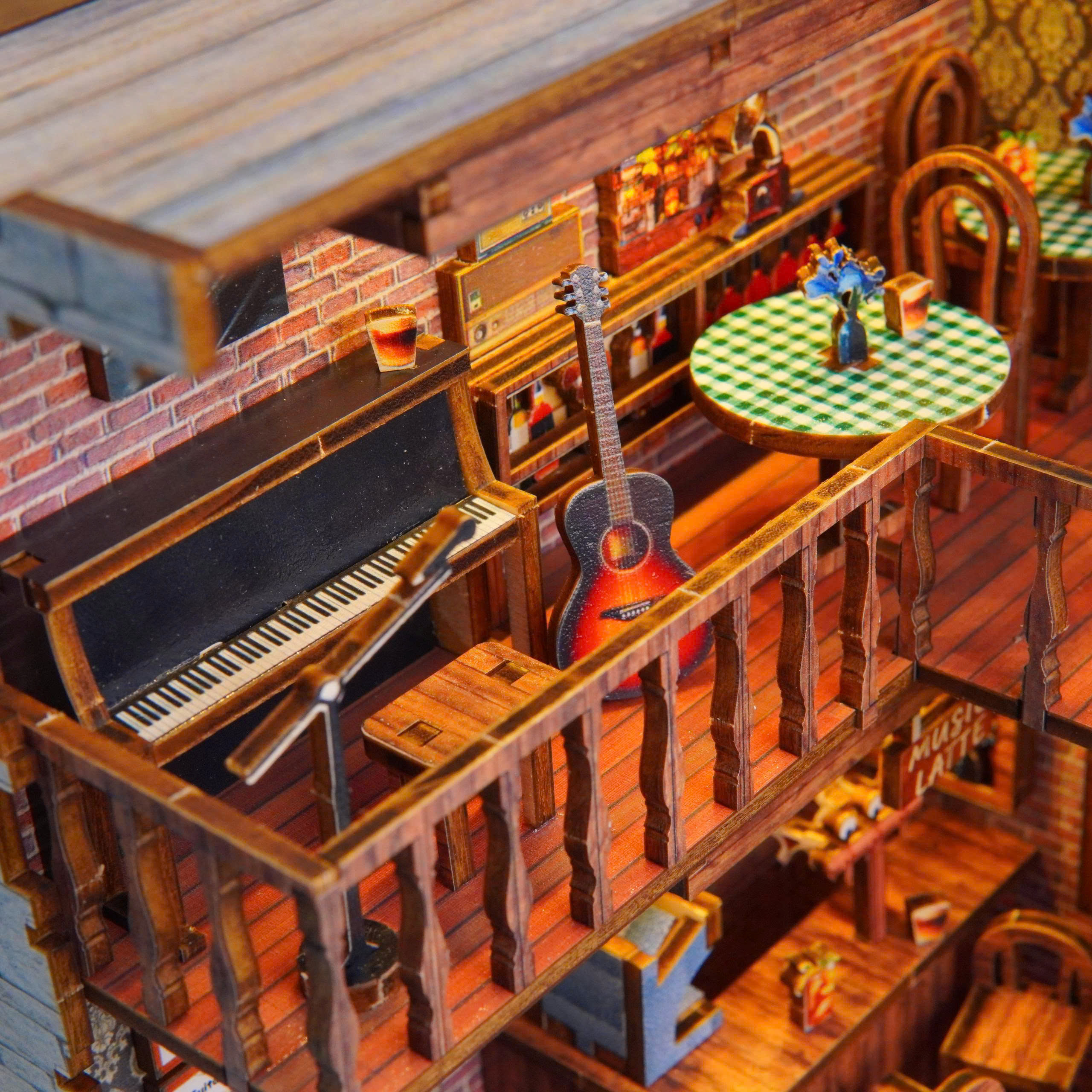 Mô hình Halom Coffee music DIY