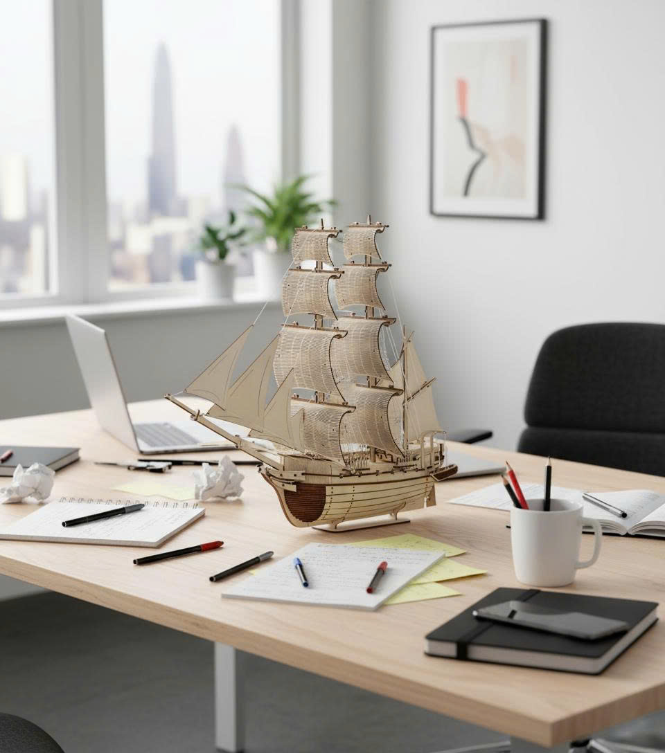 Mô hình Lắp ráp nghệ thuật Halom Mariner – Người Đi Biển Halom