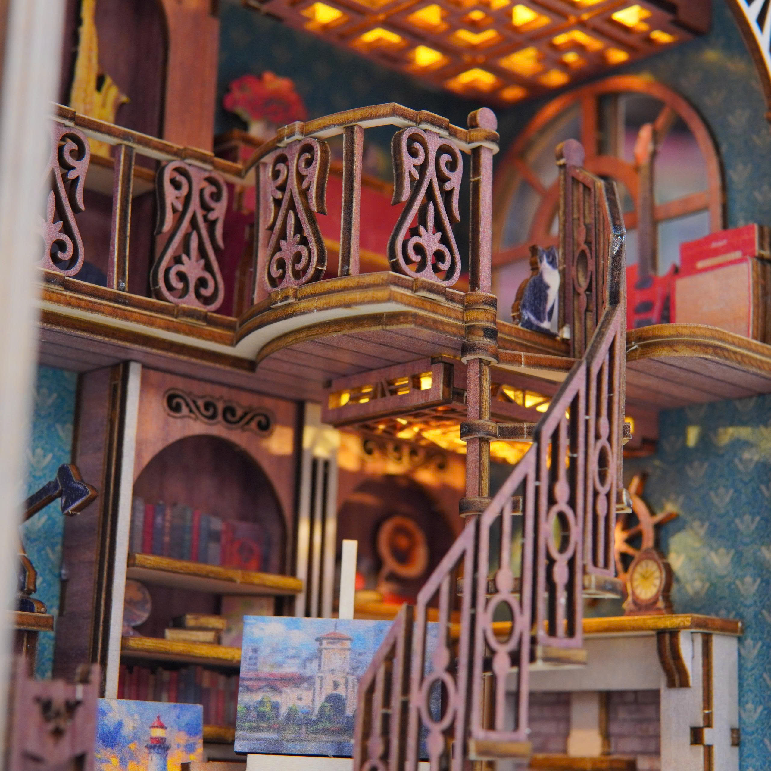 Mô hình Halom ARTIST’S LOFT DIY - Gác Nghệ Sĩ