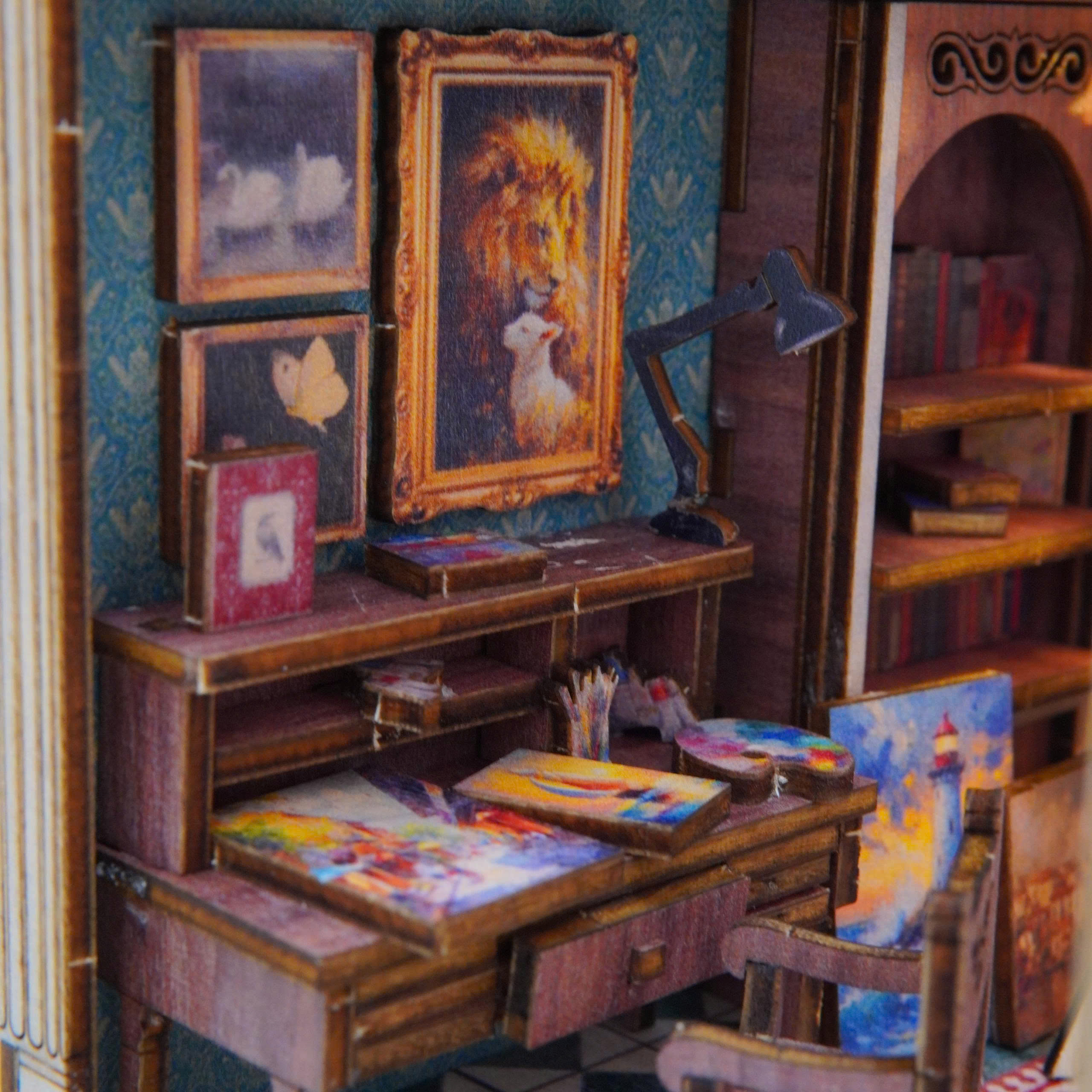 Mô hình Halom ARTIST’S LOFT DIY - Gác Nghệ Sĩ