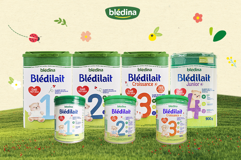 Vì sao sữa Blédina được các bà mẹ tin dùng?