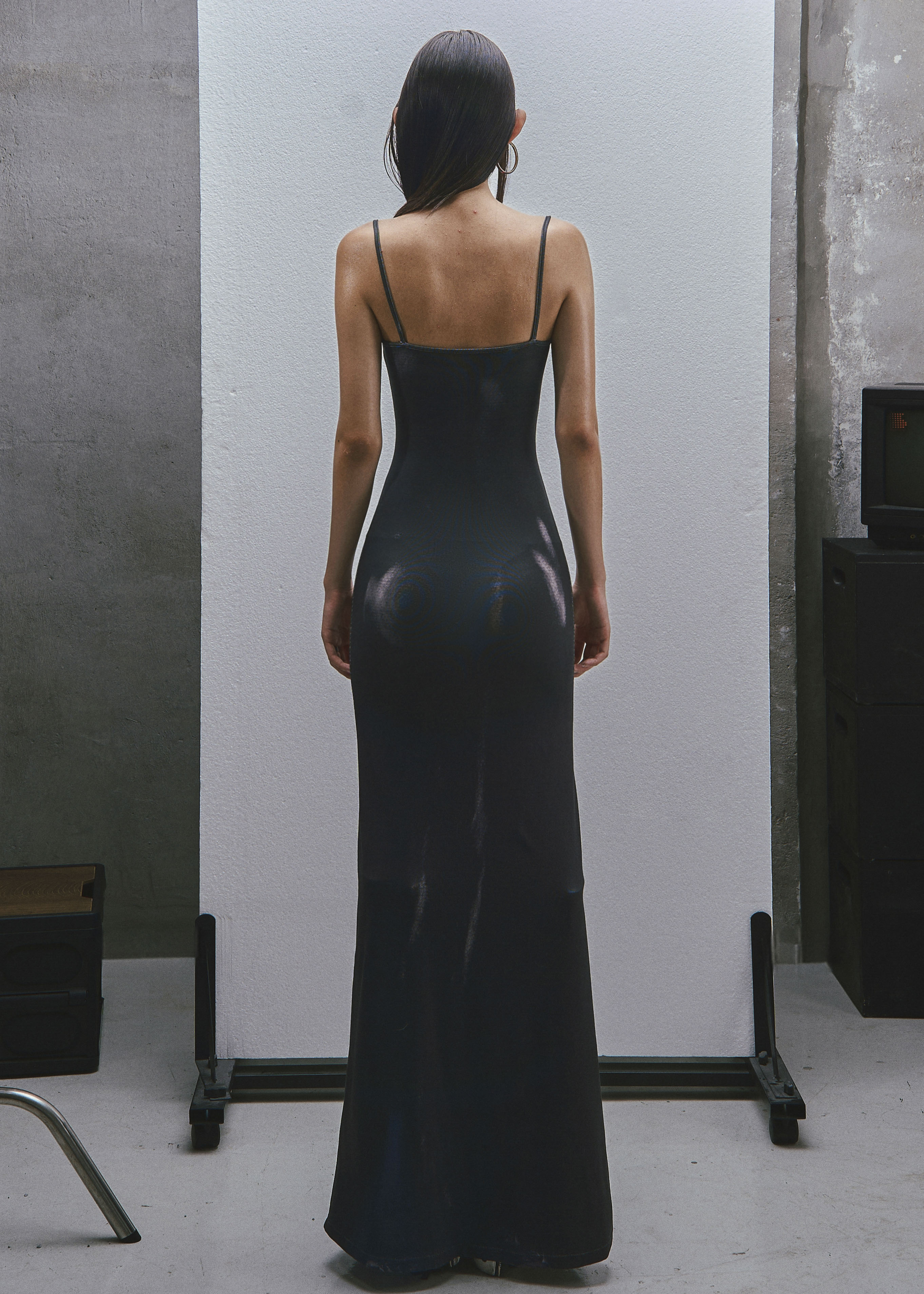 RAW Body Printed Straps Maxi Dress