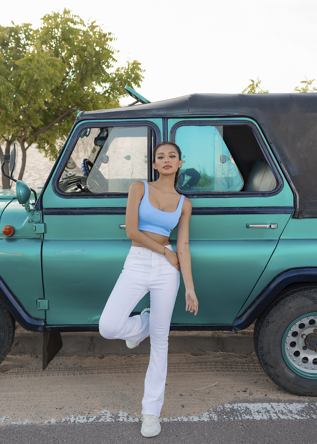 Pastel Cropped Tanktop