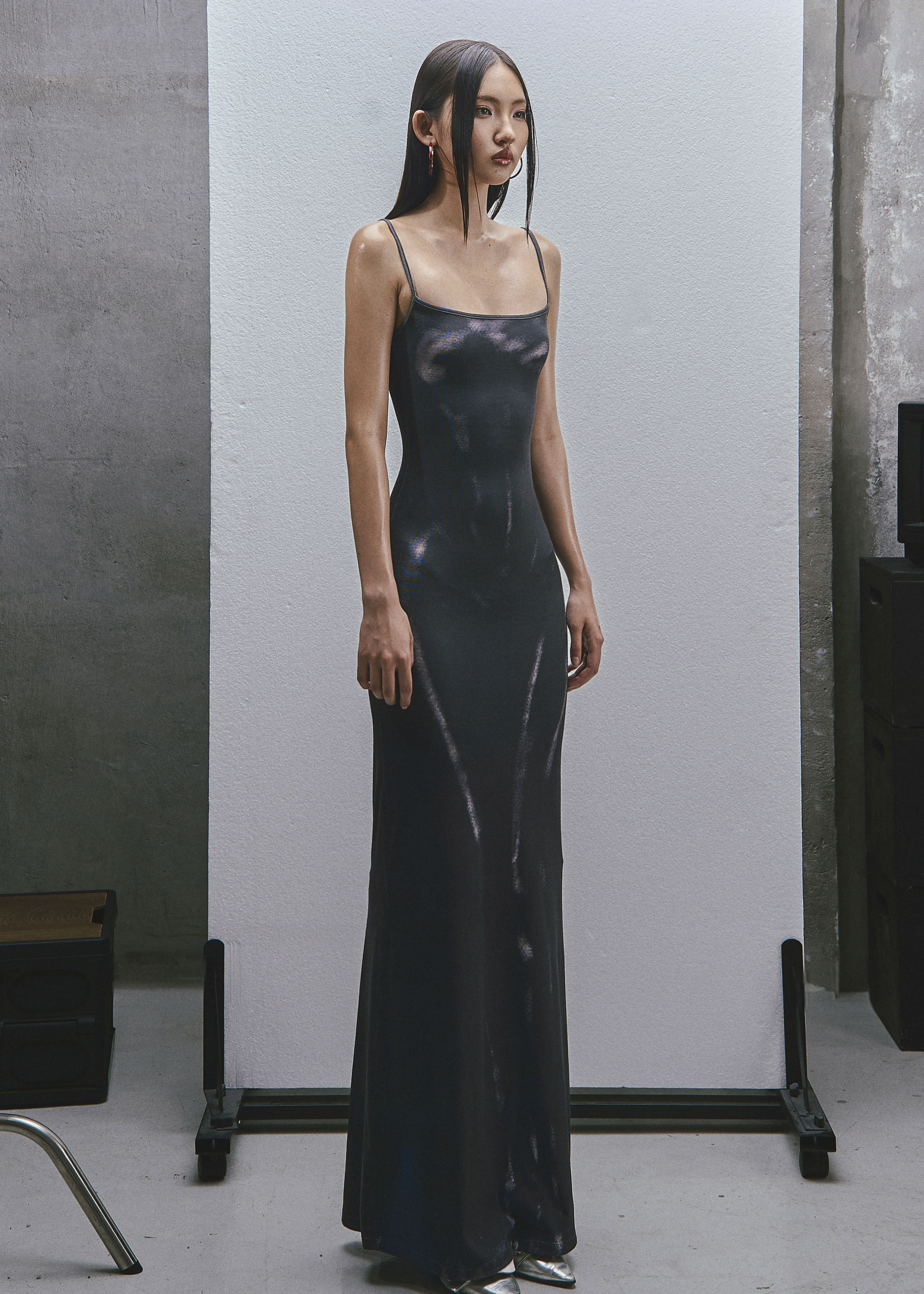 RAW Body Printed Straps Maxi Dress
