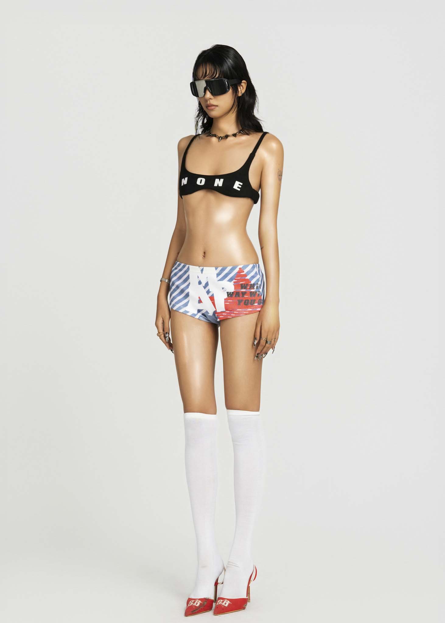 MAP Printed Super Short Pants