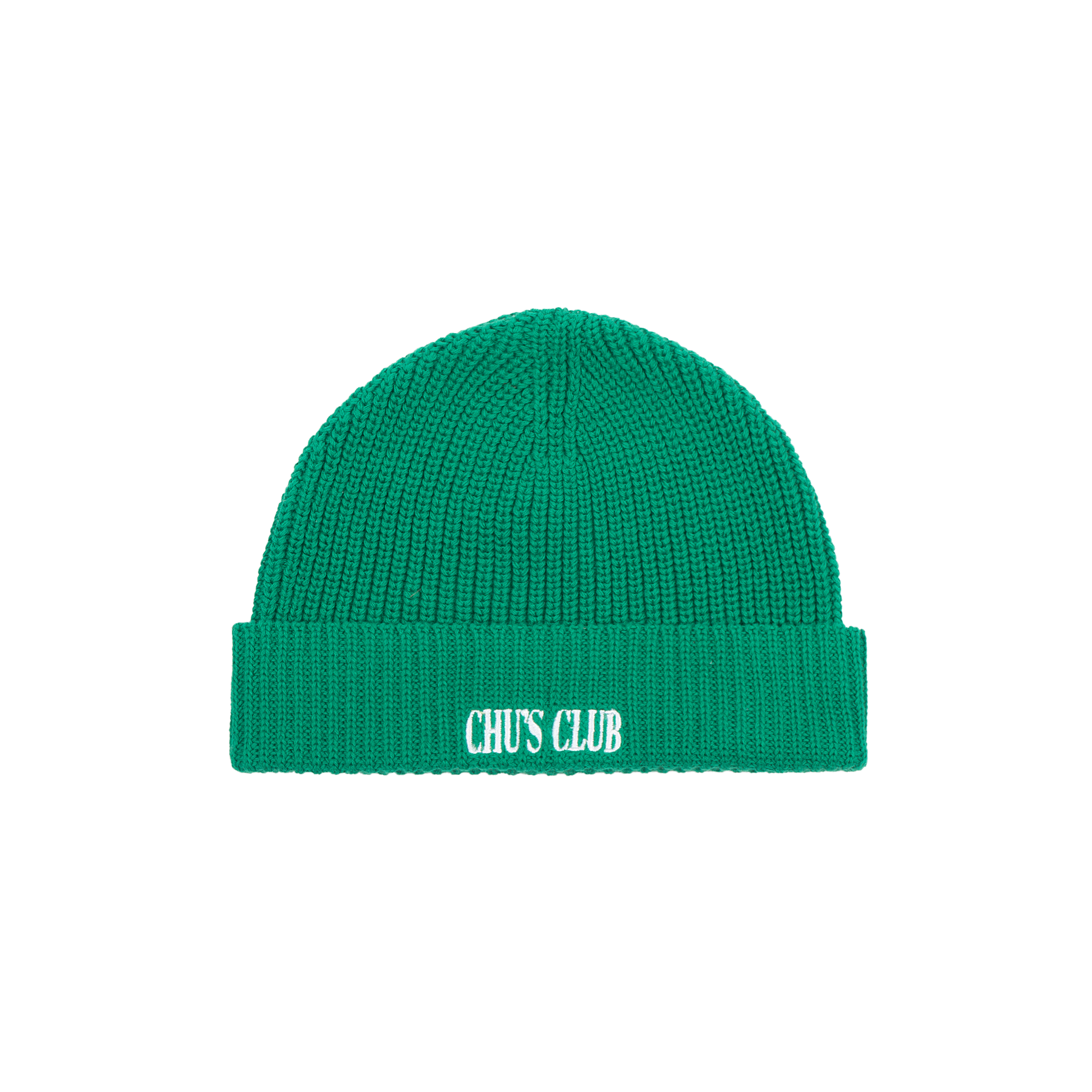 Chu's Club Ribbed Knit Hat