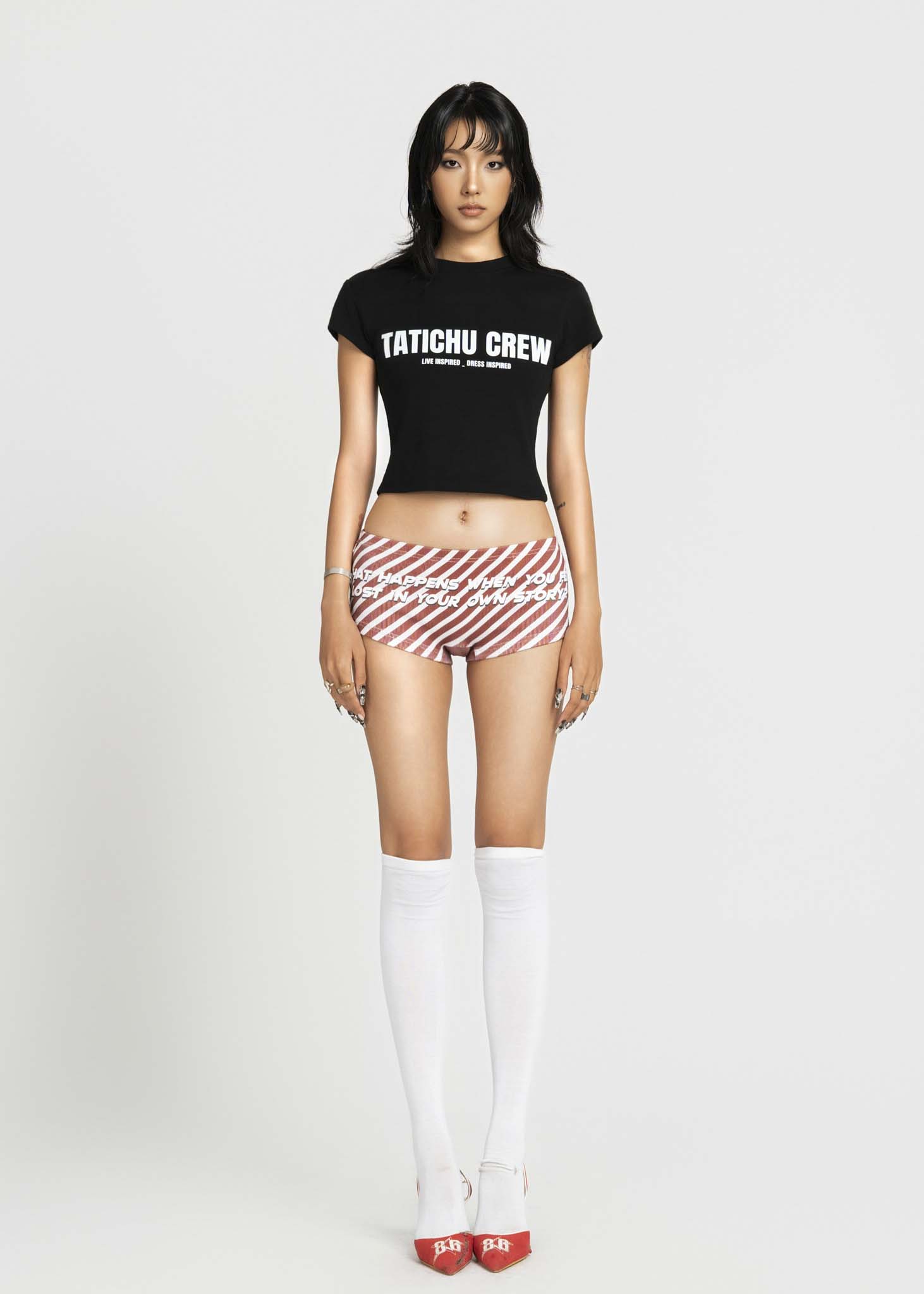 MAP Printed Super Short Pants