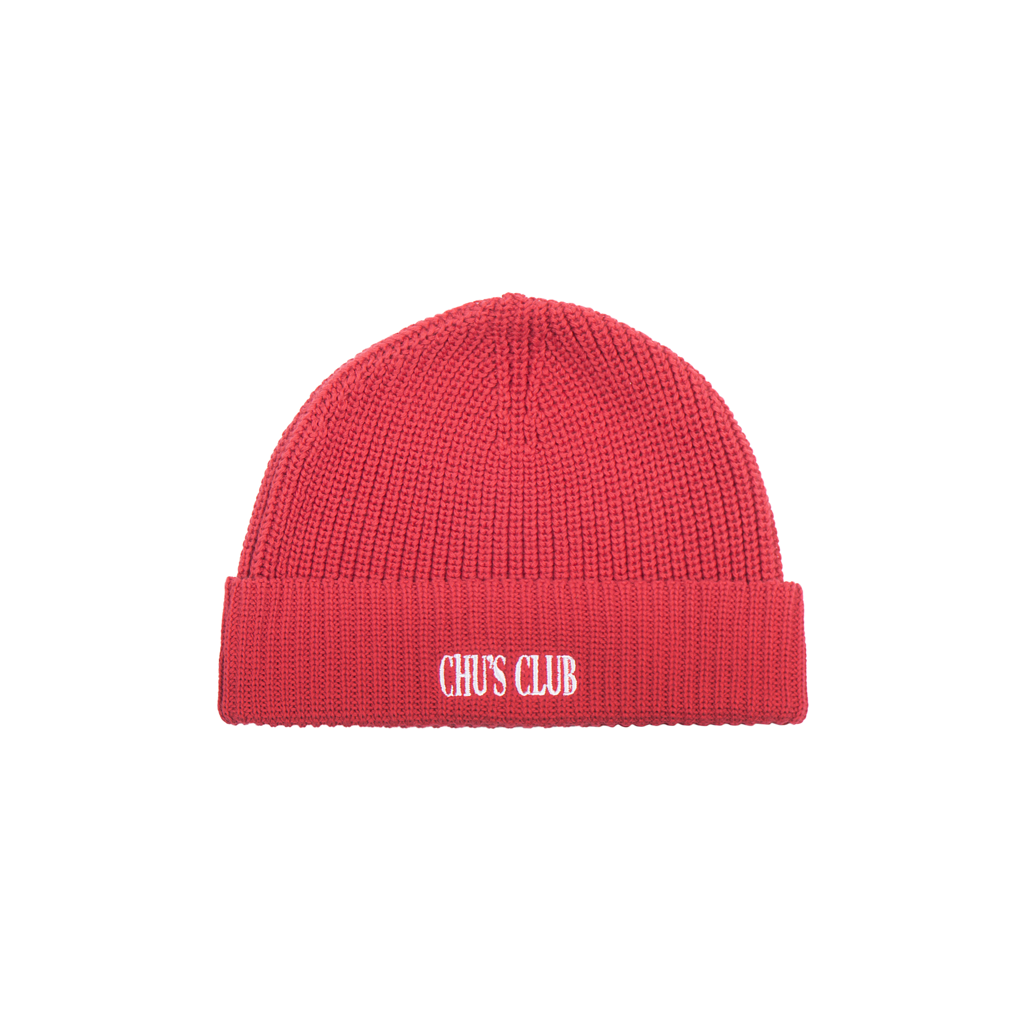 Chu's Club Ribbed Knit Hat