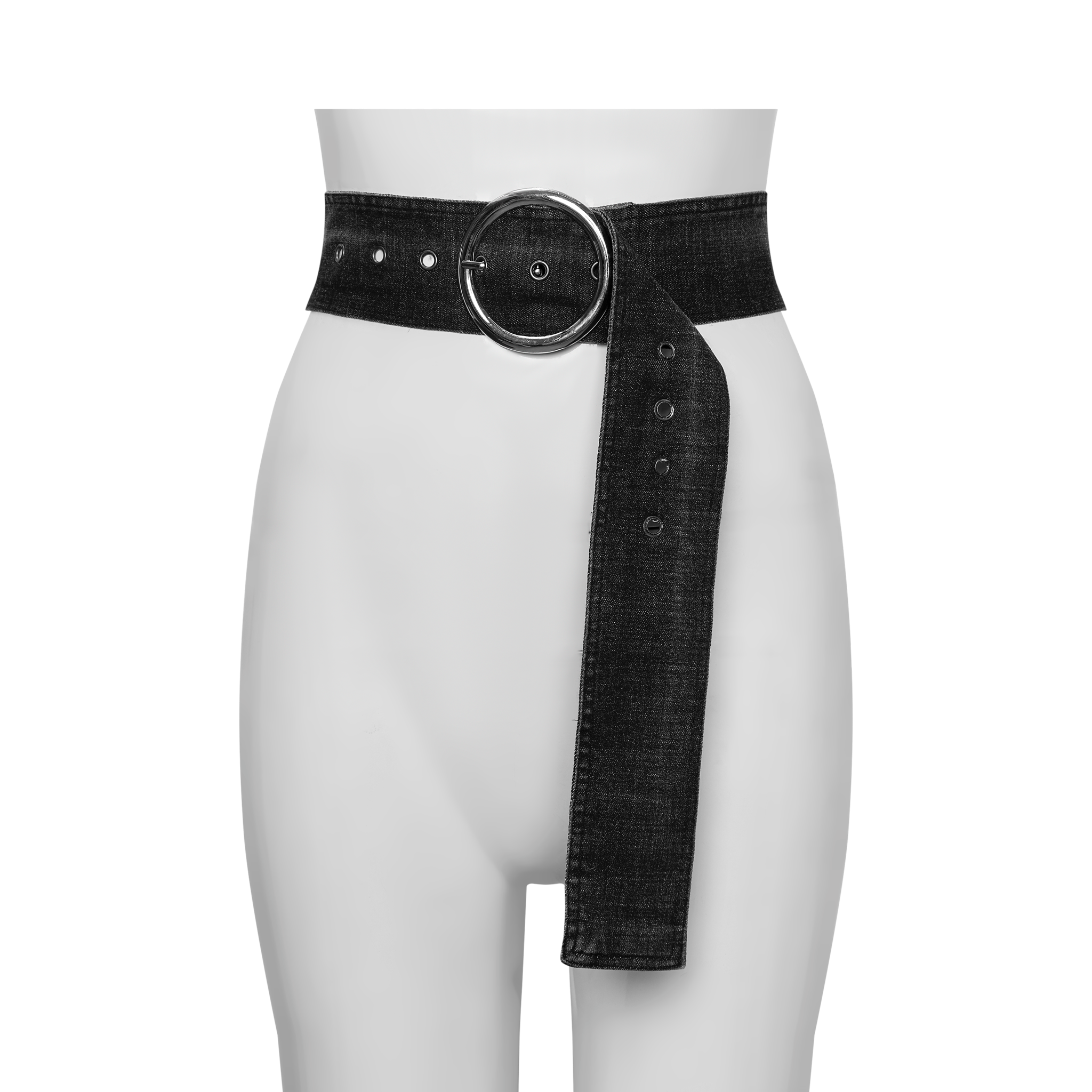 BLUM - Circle Buckle Denim Belt