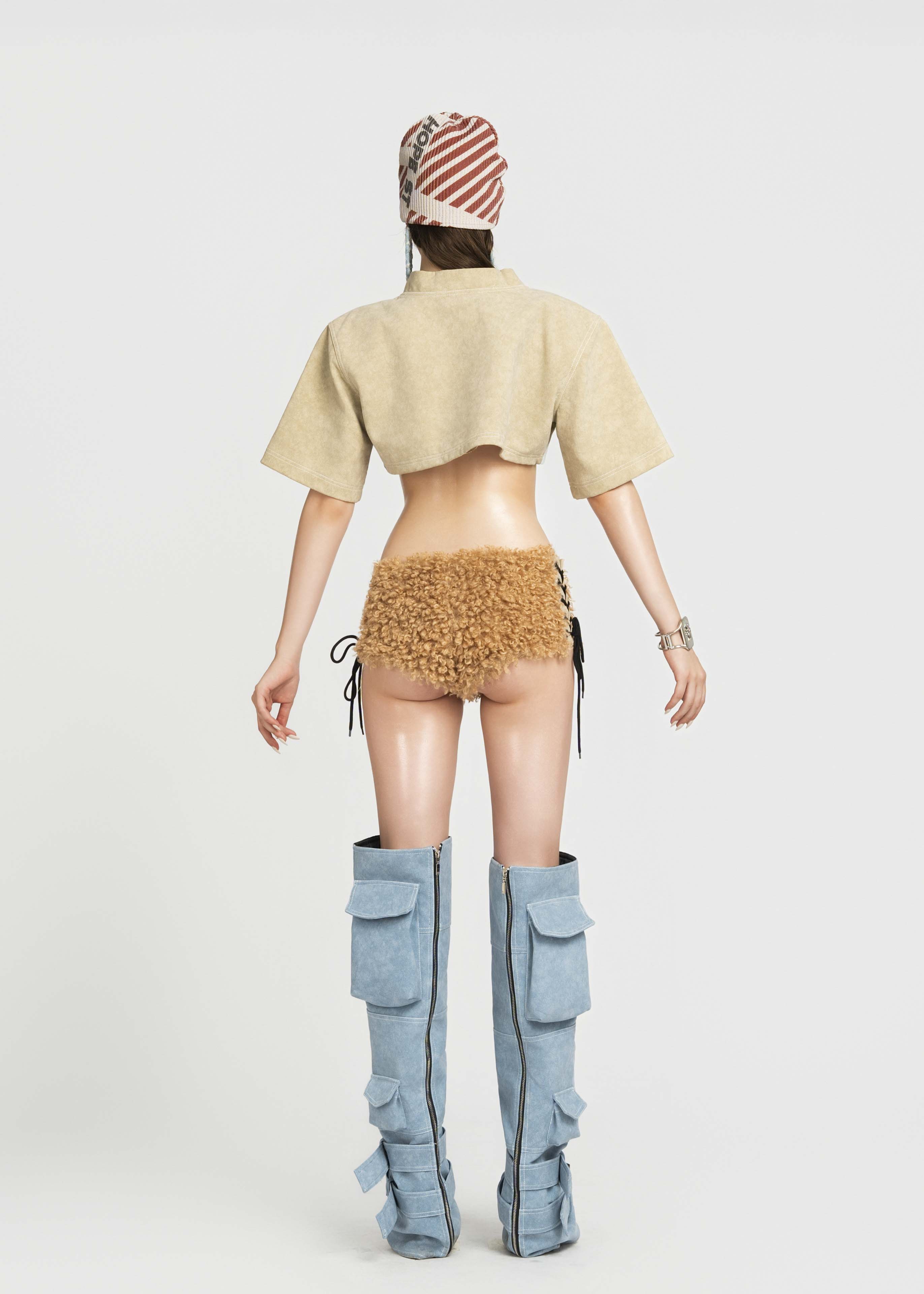 MAP Faux Cropped Top