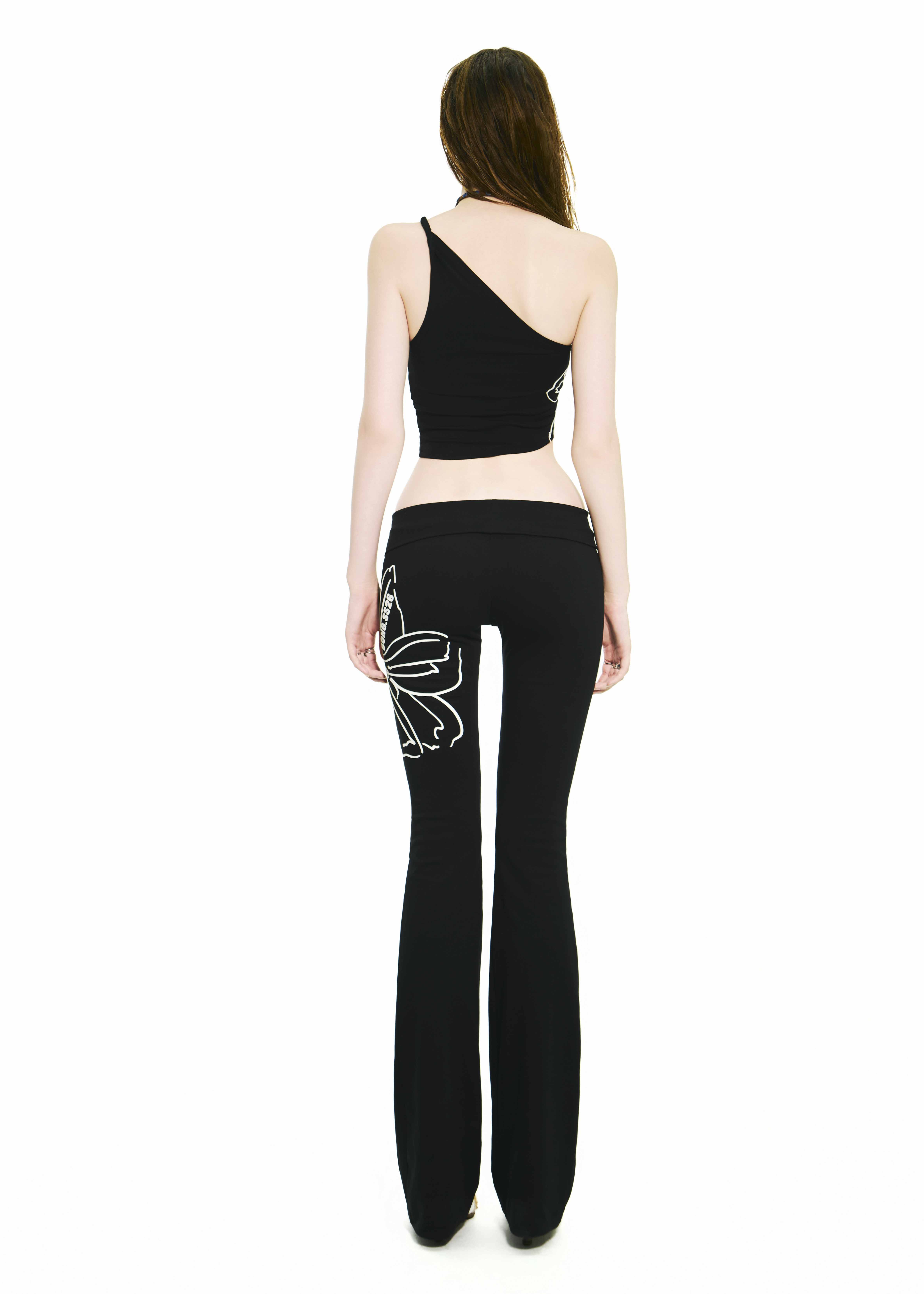 BONG Low Rise Flared Pants