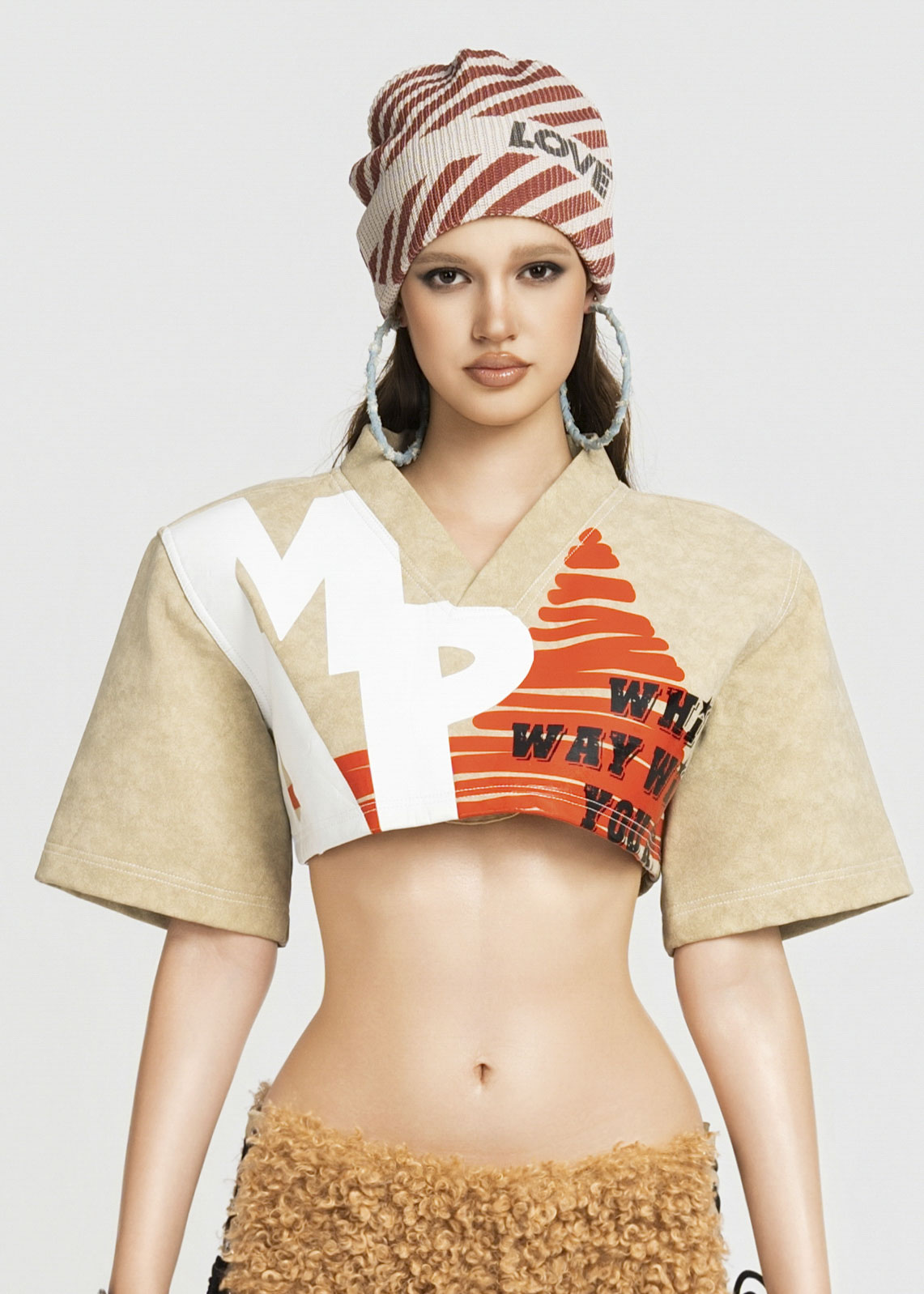 MAP Faux Cropped Top