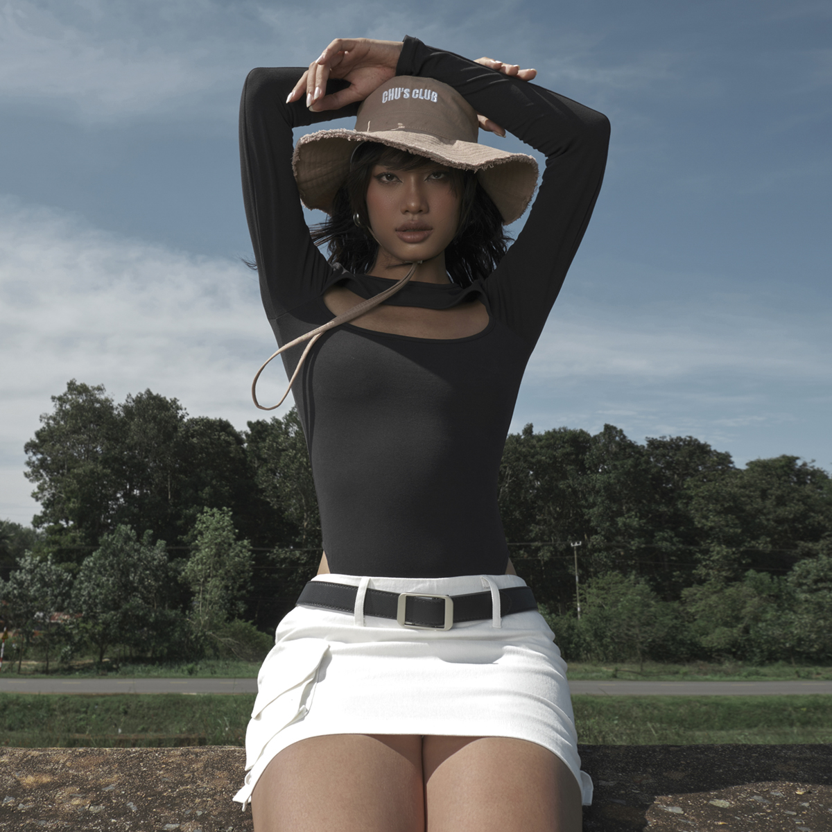 Front Cutout Bodysuit