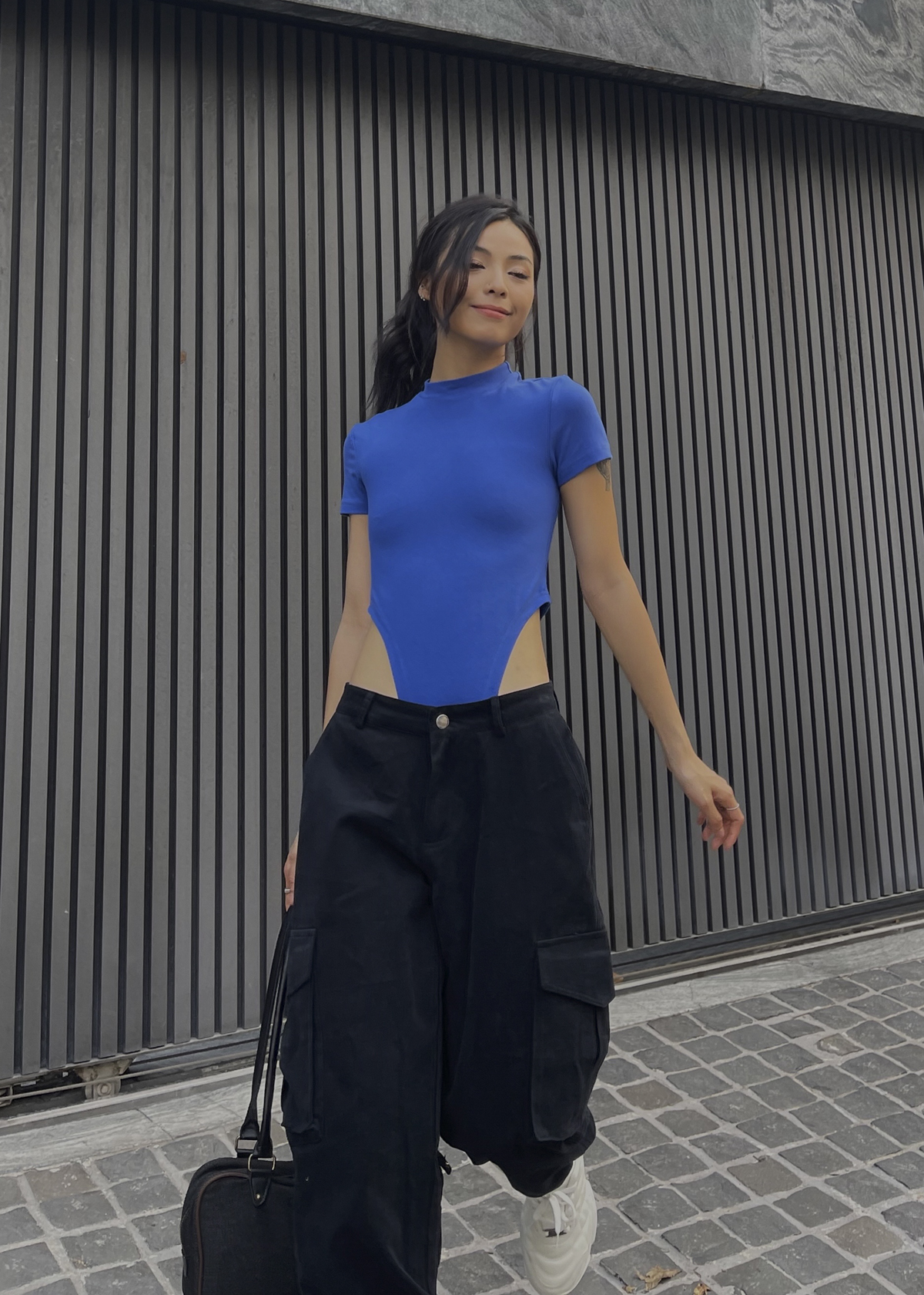 Short Sleeve High-Cut BodySuit