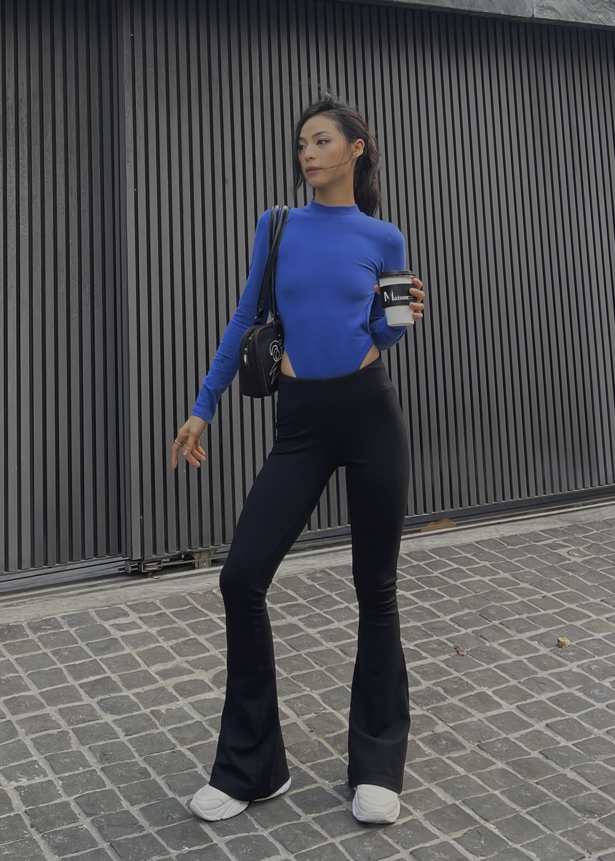 Backless High-Cut Bodysuit