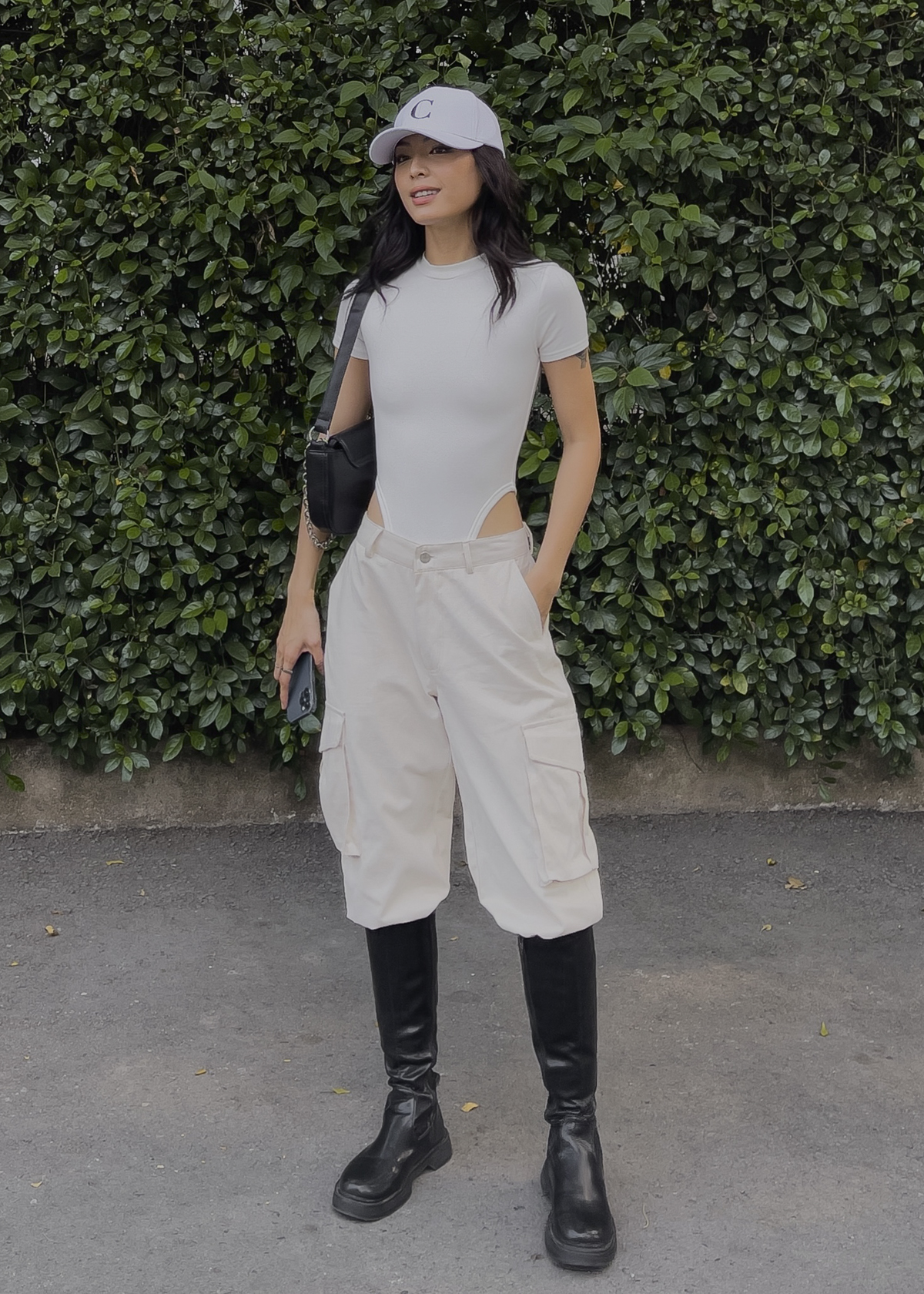 Short Sleeve High-Cut BodySuit
