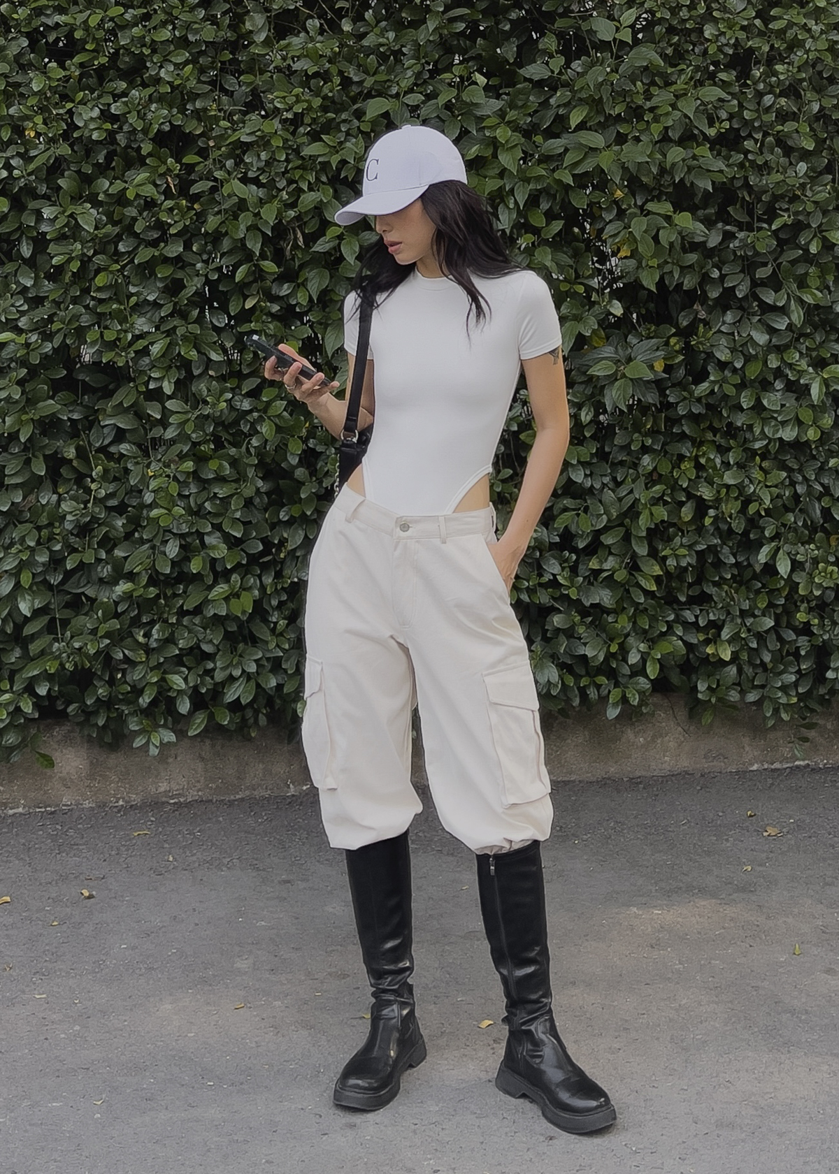Short Sleeve High-Cut BodySuit