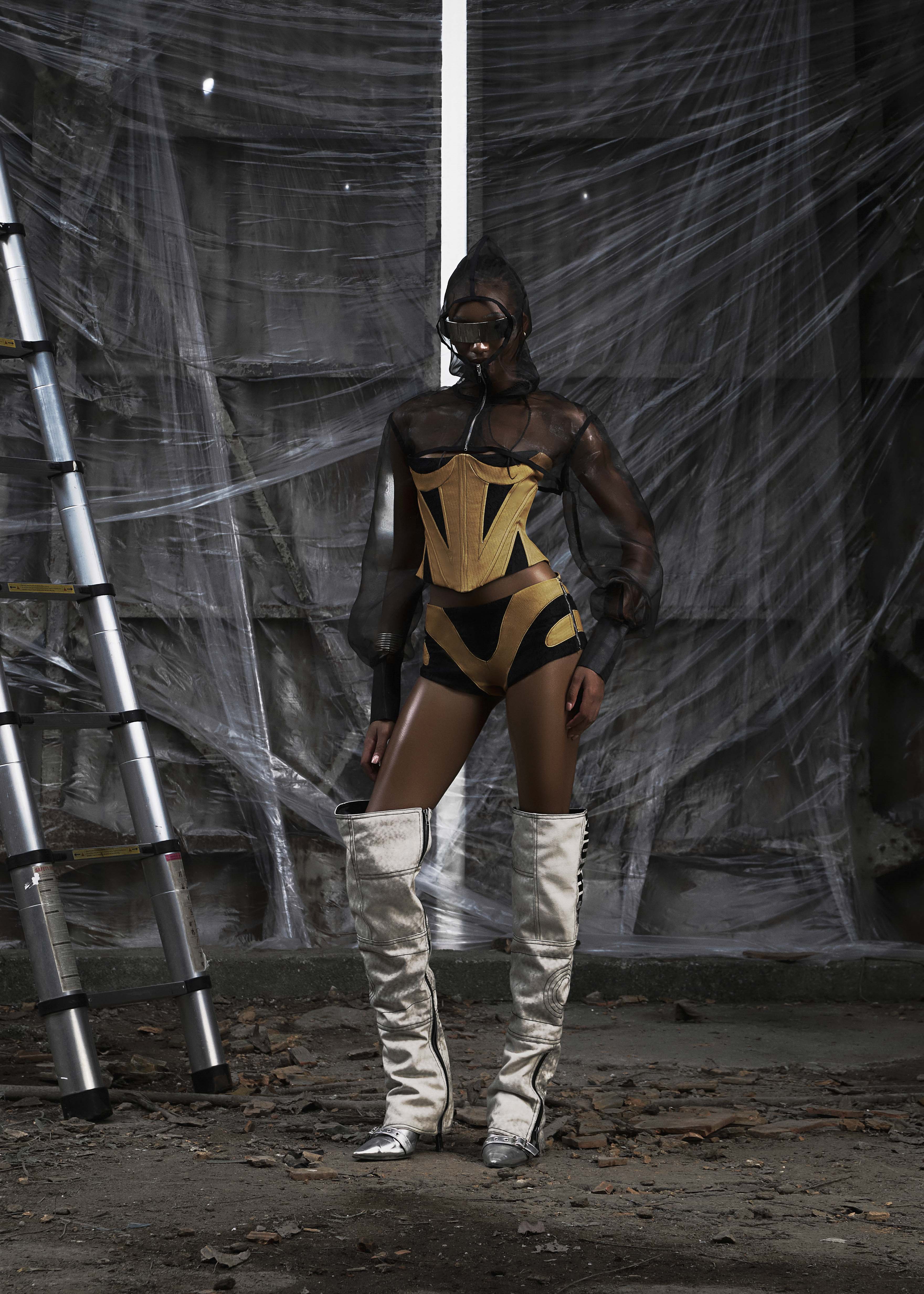 NONE Mars Bustier Corset