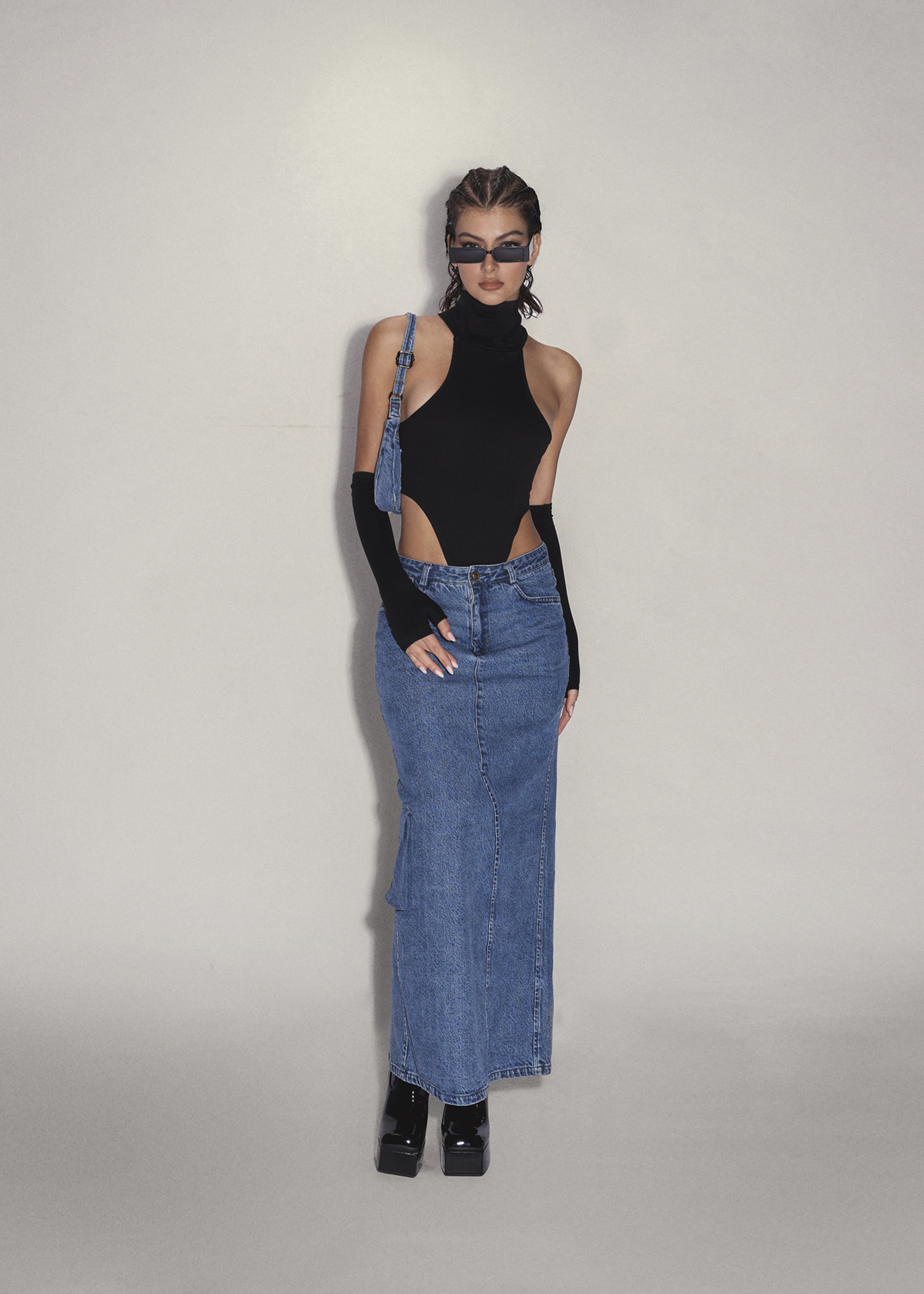 RIN Cargo Maxi Skirt