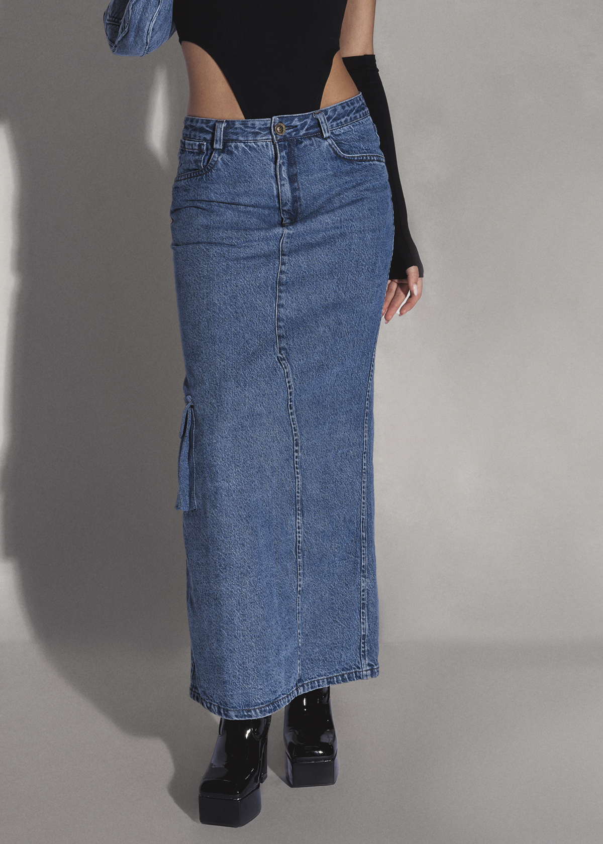 RIN Cargo Maxi Skirt