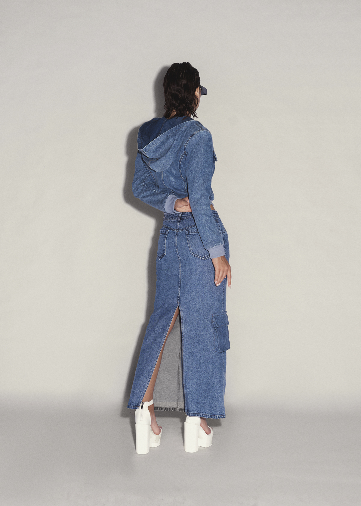 RIN Cargo Maxi Skirt