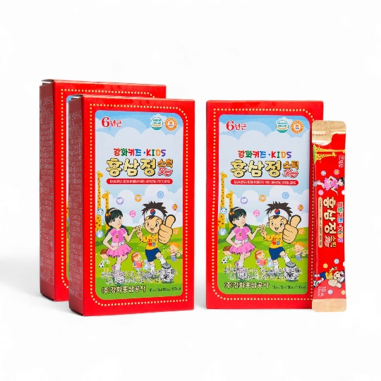 HỒNG SÂM BABY CAO CẤP - KANGHWA KID KOREA RED GINSENG STICK KING