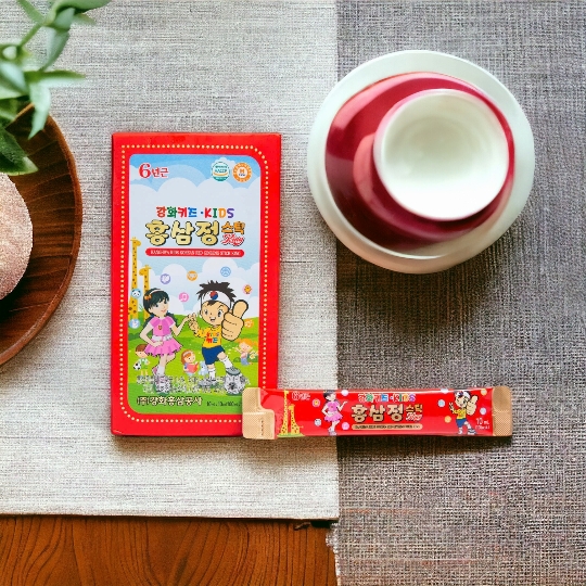 HỒNG SÂM BABY CAO CẤP - KANGHWA KID KOREA RED GINSENG STICK KING