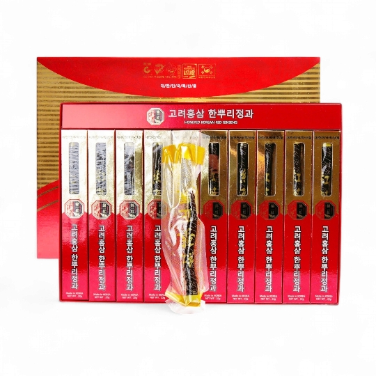SÂM TẨM MẬT ONG 10 CỦ HỘP ĐỎ
(HONEYED KOREAN RED GINSENG)