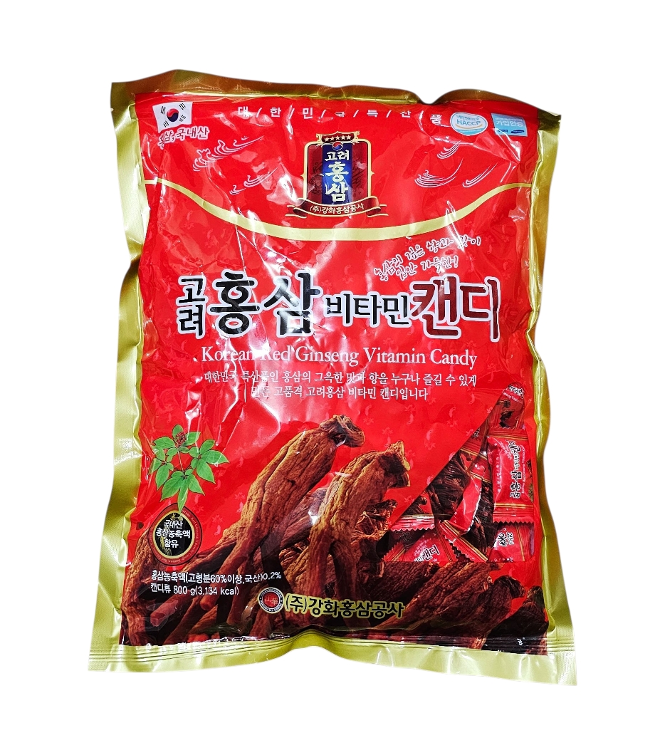 KẸO SÂM CỨNG KOREA [800G/ TÚI]