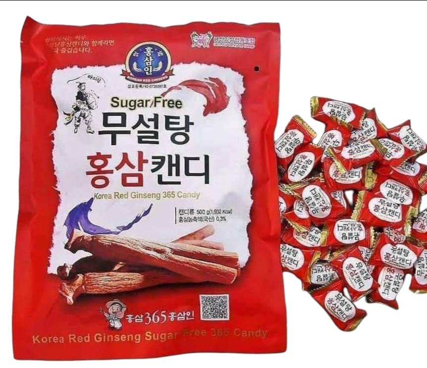 KẸO SÂM KHÔNG ĐƯỜNG 500G
