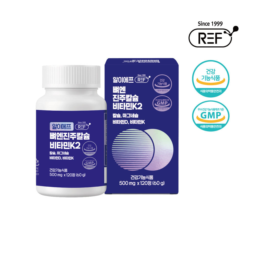 REF Vitamin K2 &amp; Canxi Ngọc Trai – Hỗ trợ xương chắc khỏe