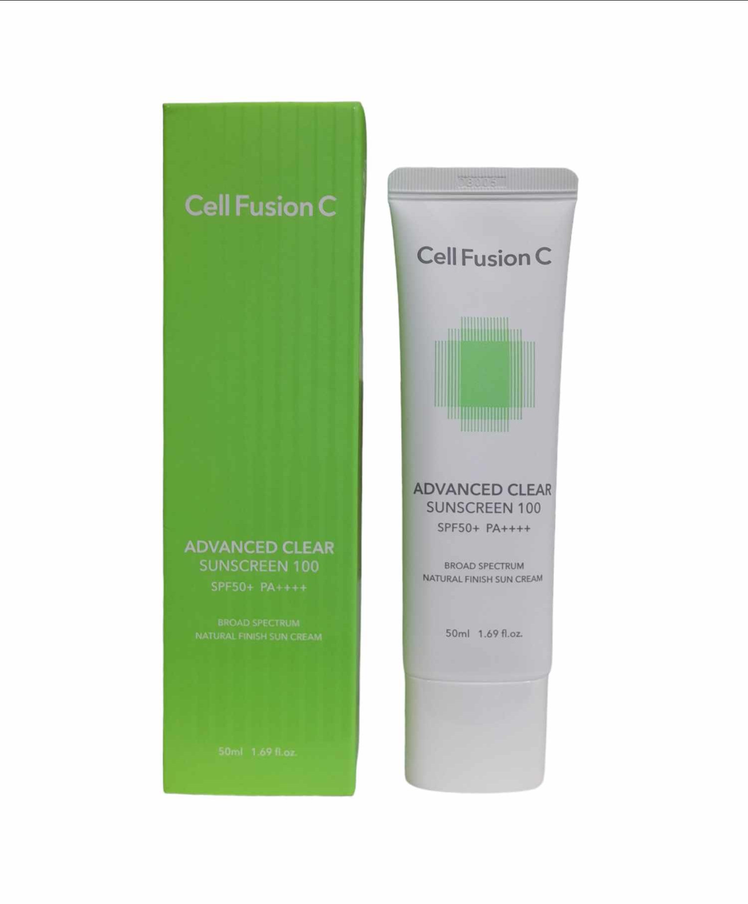 KEM CHỐNG NẮNG CELL FUSION [Advanced Clear Sunscreen 100 SPF50+ PA++++]