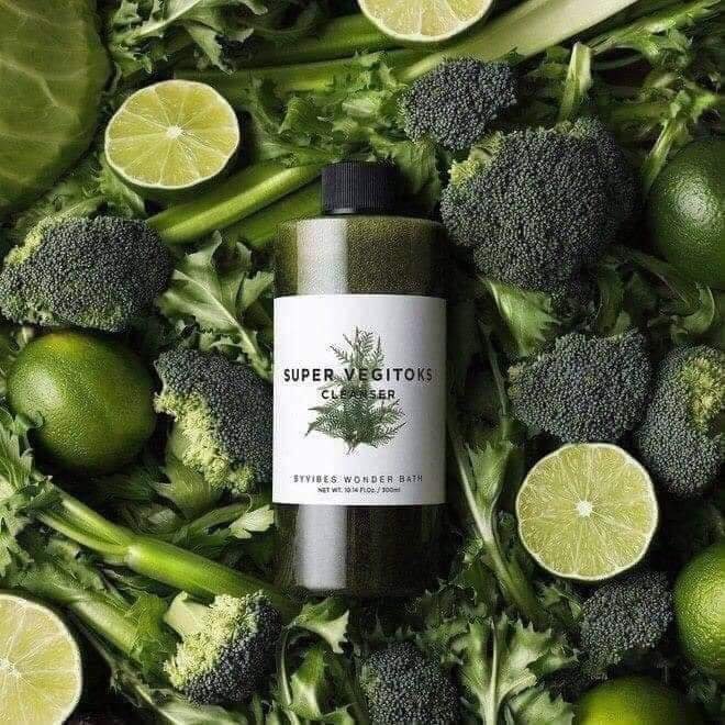 SỮA RỬA MẶT THẢI ĐỘC RAU CỦ XANH
[ Super Vegitoks Cleanser 300Ml ]