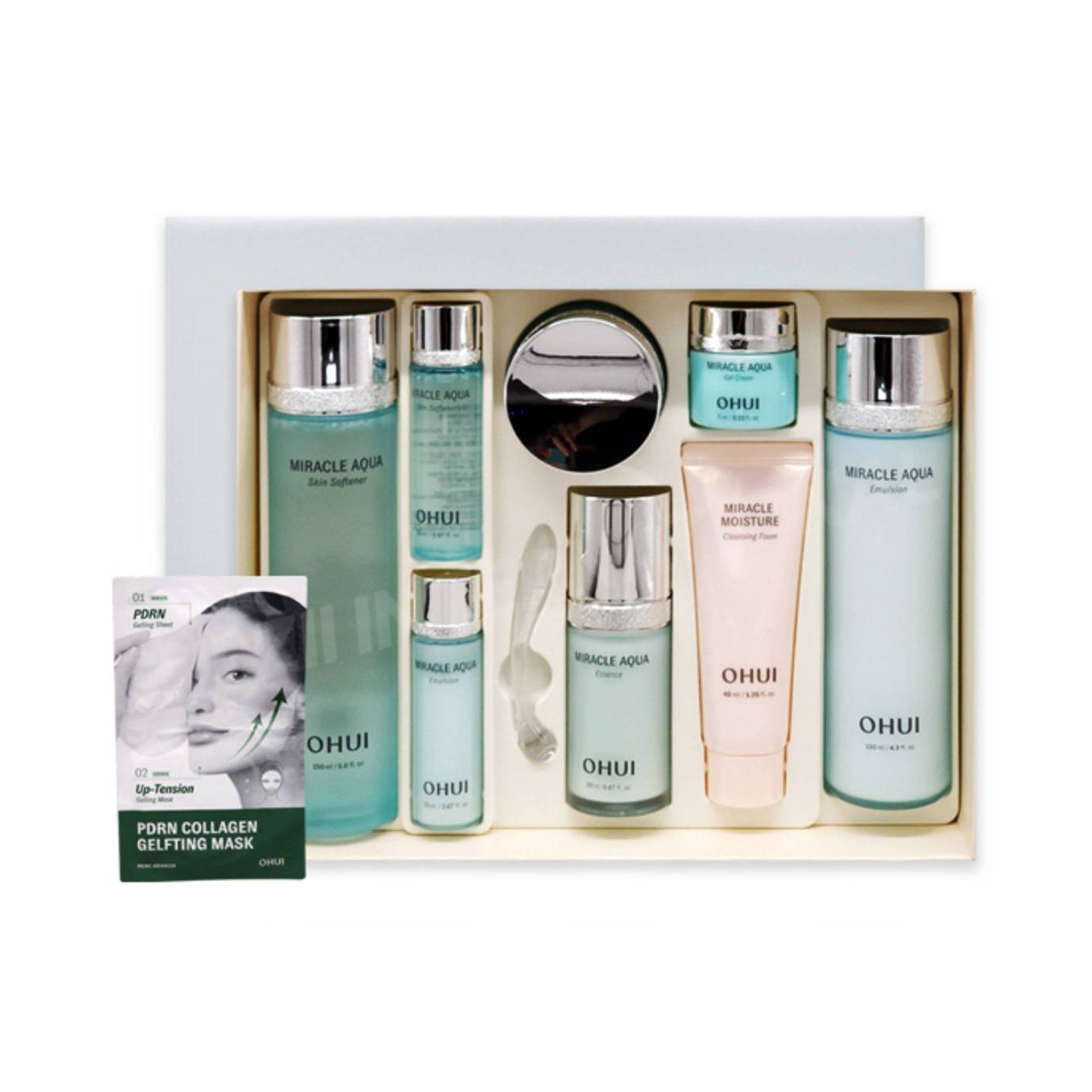 Bộ dưỡng da cấp ẩm Ohui Miracle Aqua Special Set