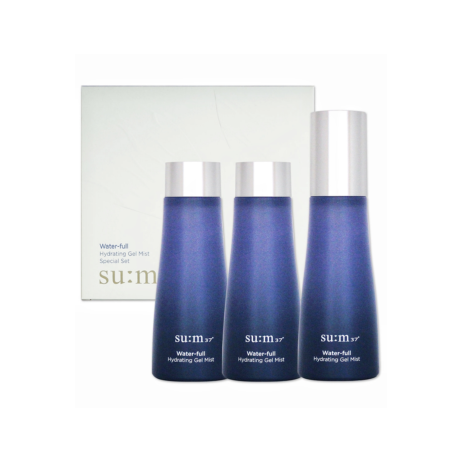 Set Xịt Khoáng Sum Xanh Cấp Ẩm Cấp Nước, Kiềm Dầu, Se Khít Lỗ Chân Lông Su:m37 Water-Full Timeless Water Gel Mist