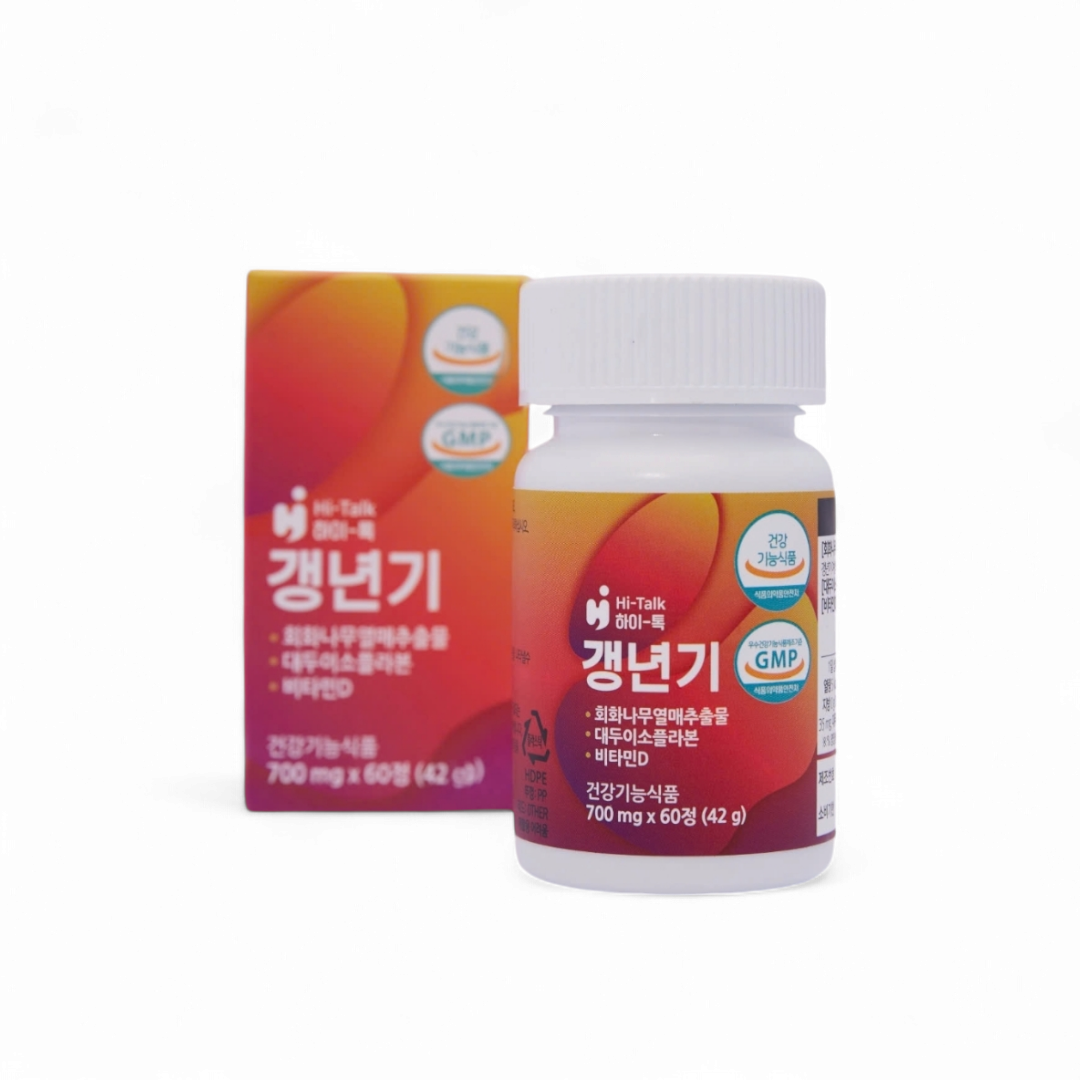 THỰC PHẨM ENZYME HỖ TRỢ PHỤ NỮ TIỀN VÀ MÃN KINH Hi-Talk 갱년기
