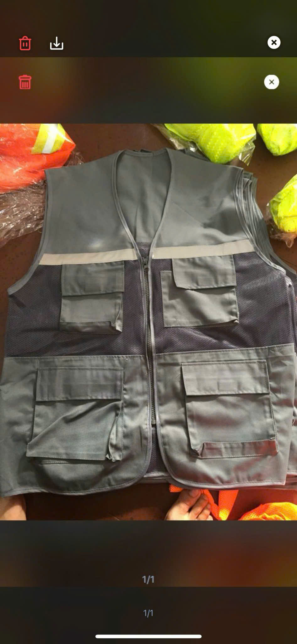 Áo Gi Lê Xây Dựng