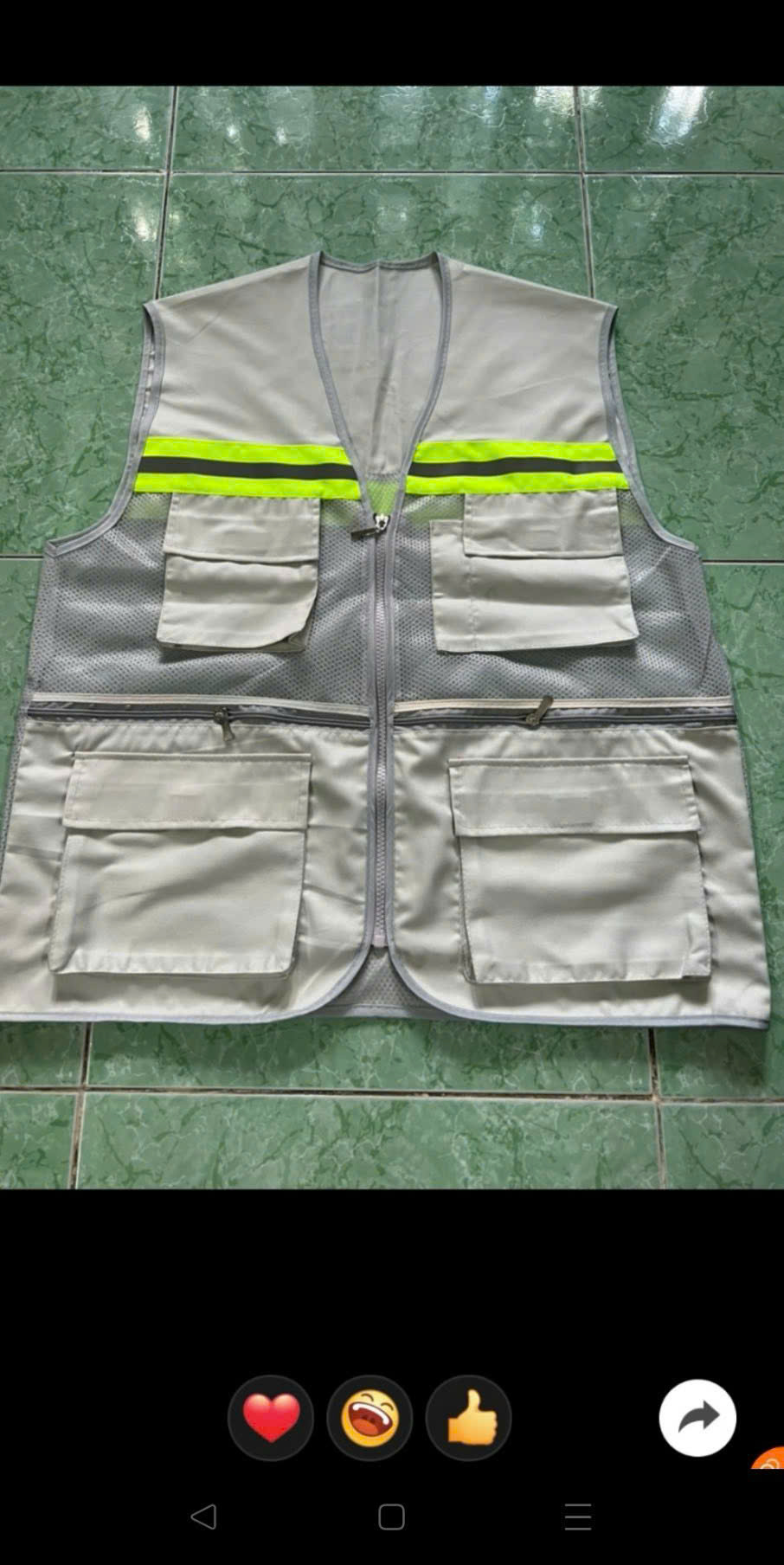 Áo Gi Lê Xây Dựng