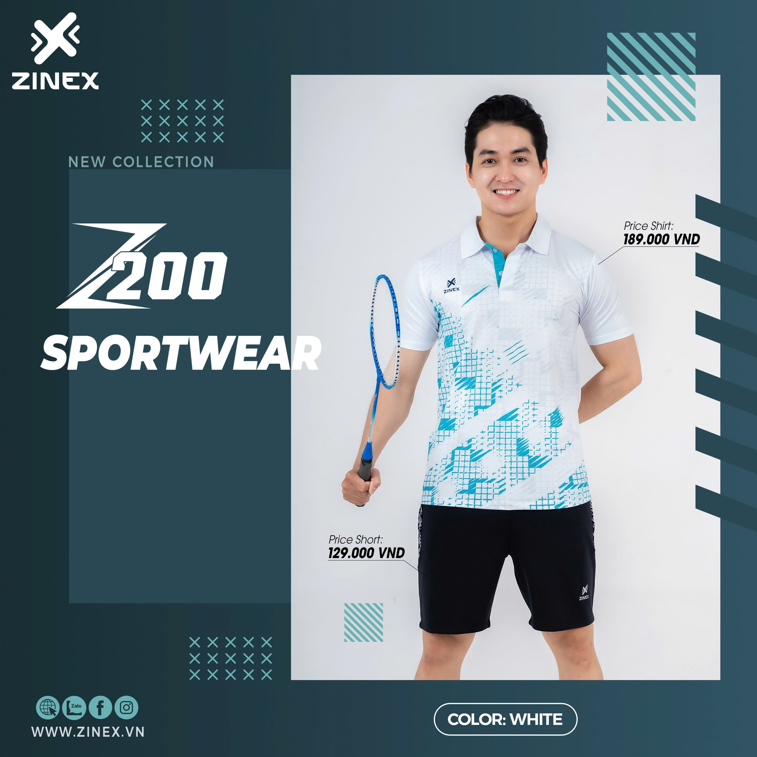 Áo Cầu Lông + Pickle Ball Cổ Bẻ