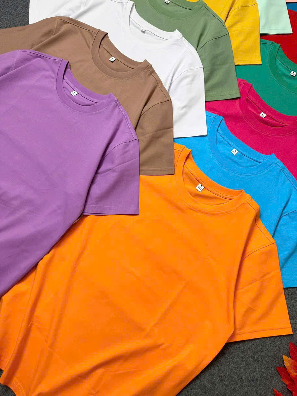 Áo cổ tròn Cotton 100% Xịn Mẫu 18