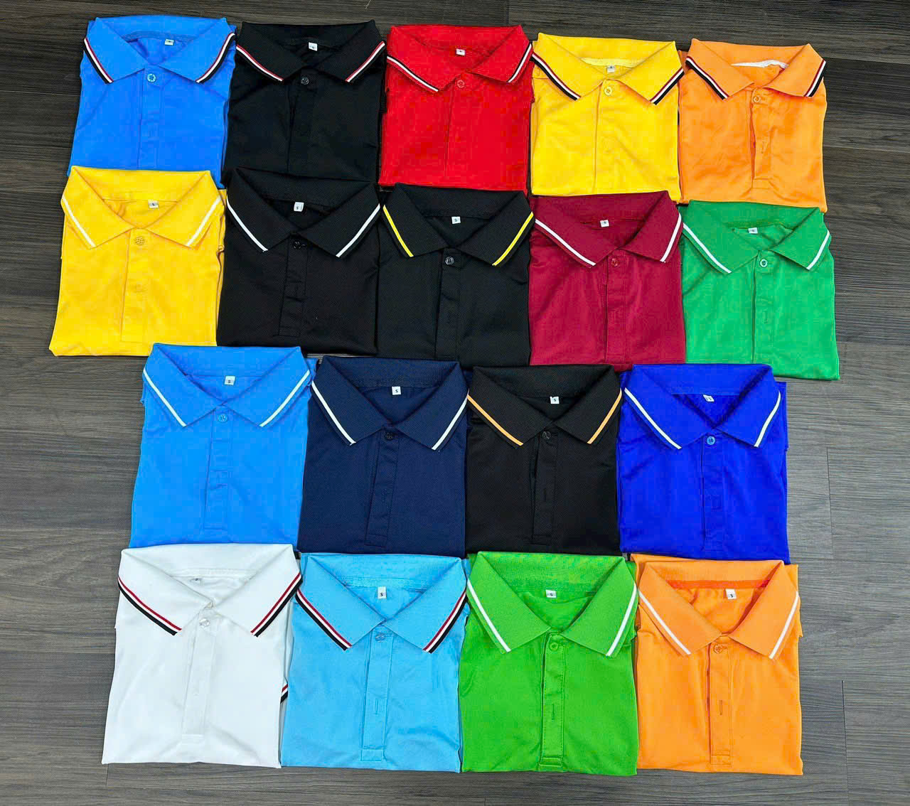 Áo Cổ Trụ Cá Sấu Poli