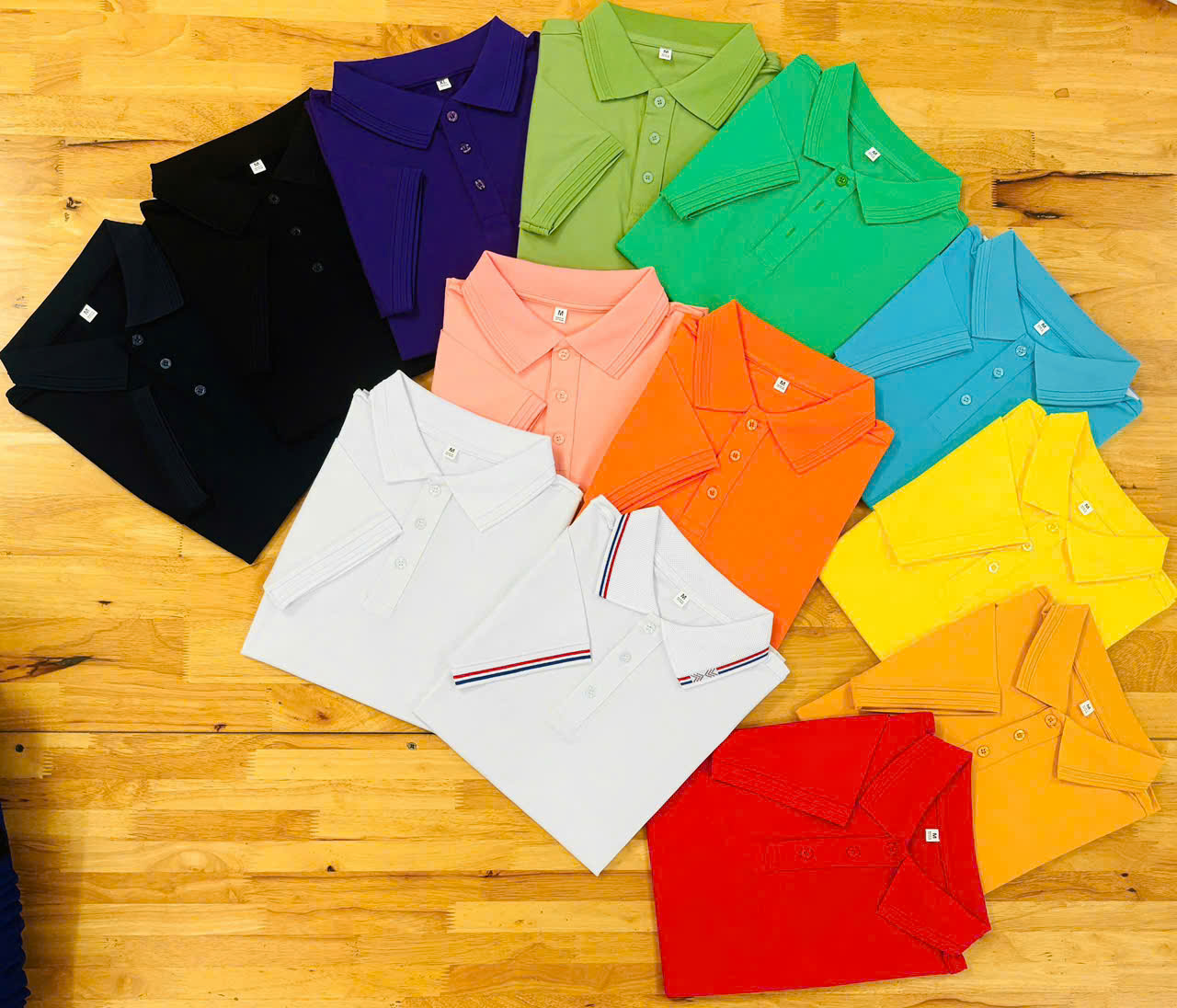 Áo Cổ Bẻ Cotton 100% Mẫu 6