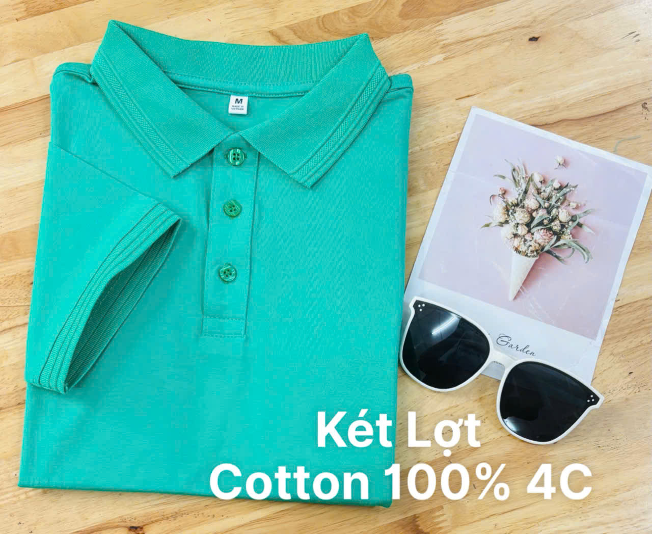 Áo Cổ Bẻ Cotton 100% Mẫu 8