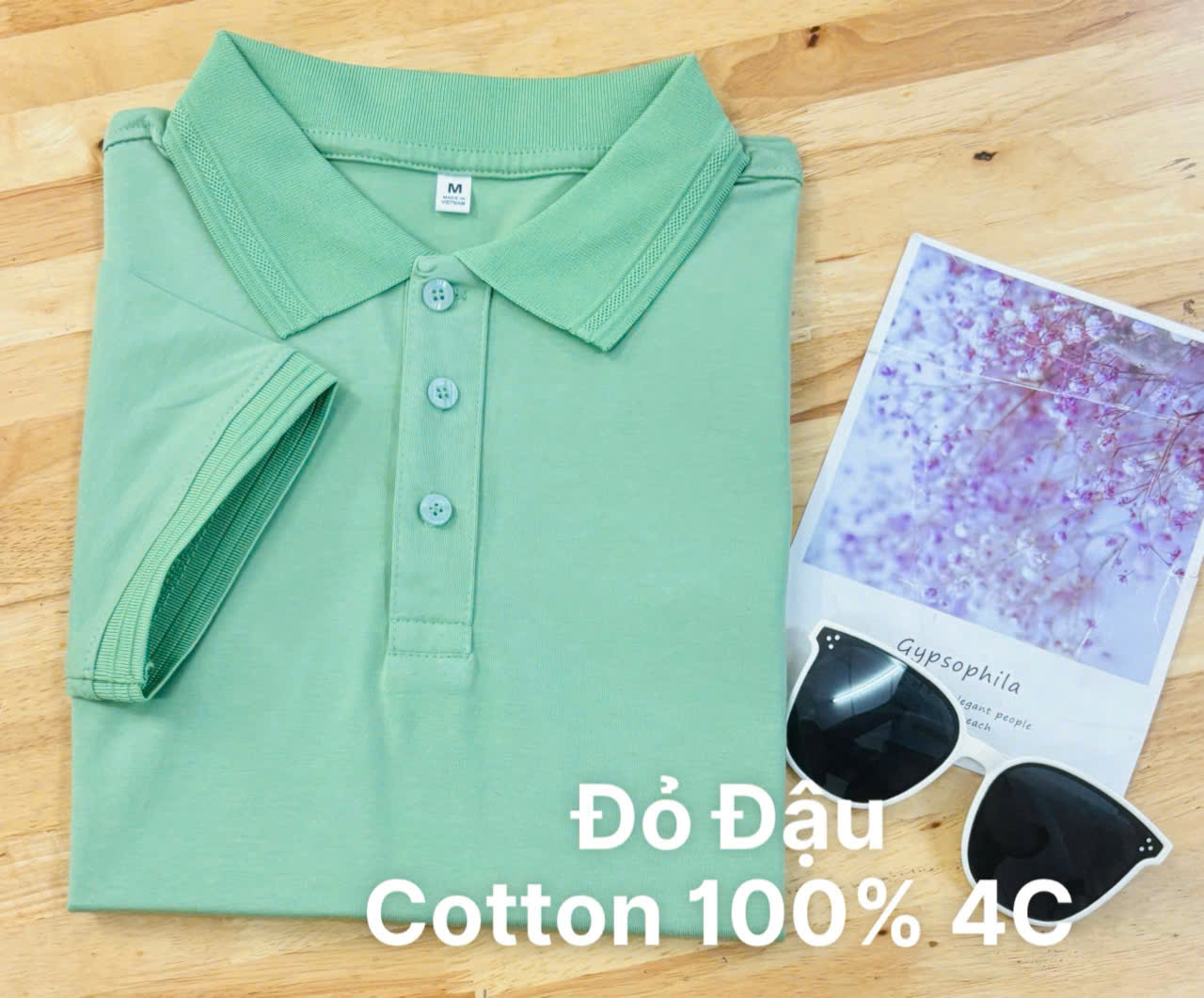 Áo Cổ Bẻ Cotton 100% Mẫu 15