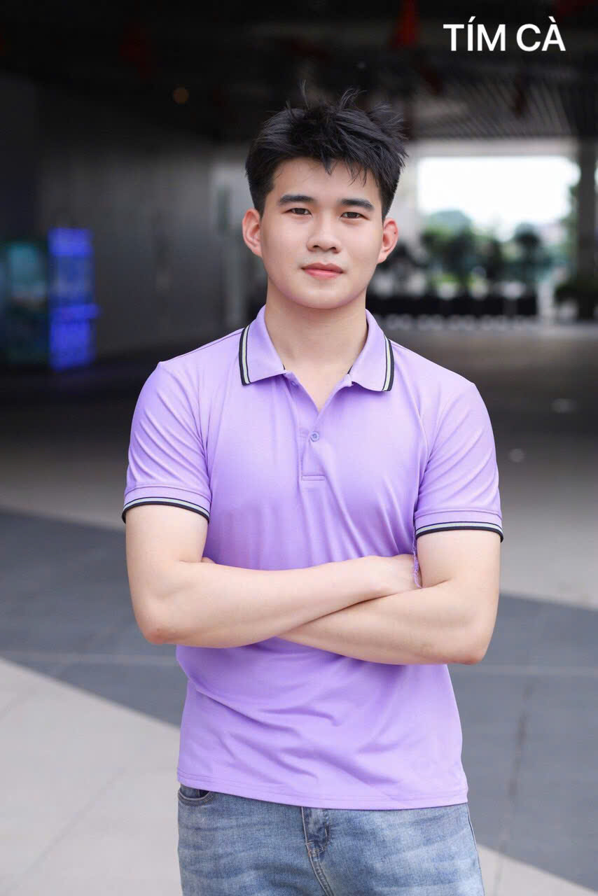 Áo cổ bẻ poli form riêng Nam nữ Mẫu 10