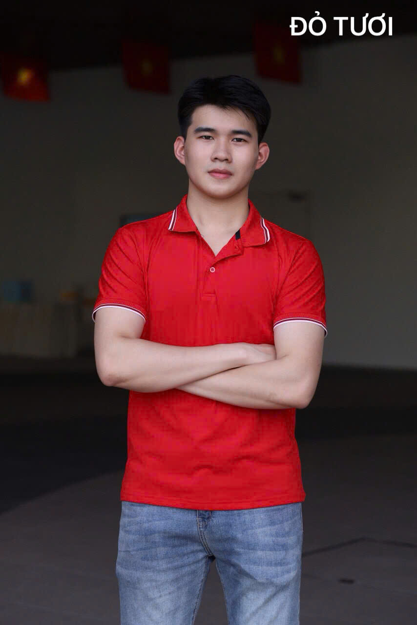 Áo cổ bẻ poli form riêng Nam nữ Mẫu 15