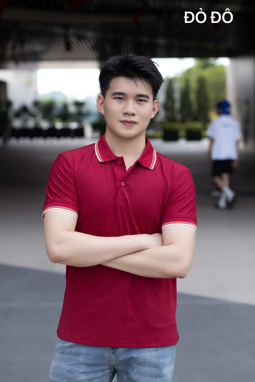 Áo cổ bẻ poli form riêng Nam nữ