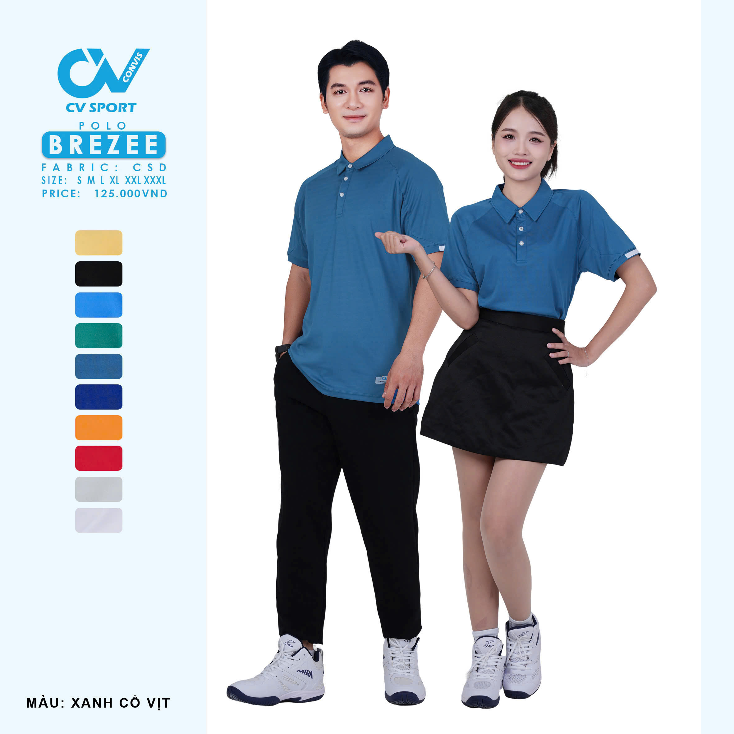 Áo cổ bẻ hãng Mẫu 5